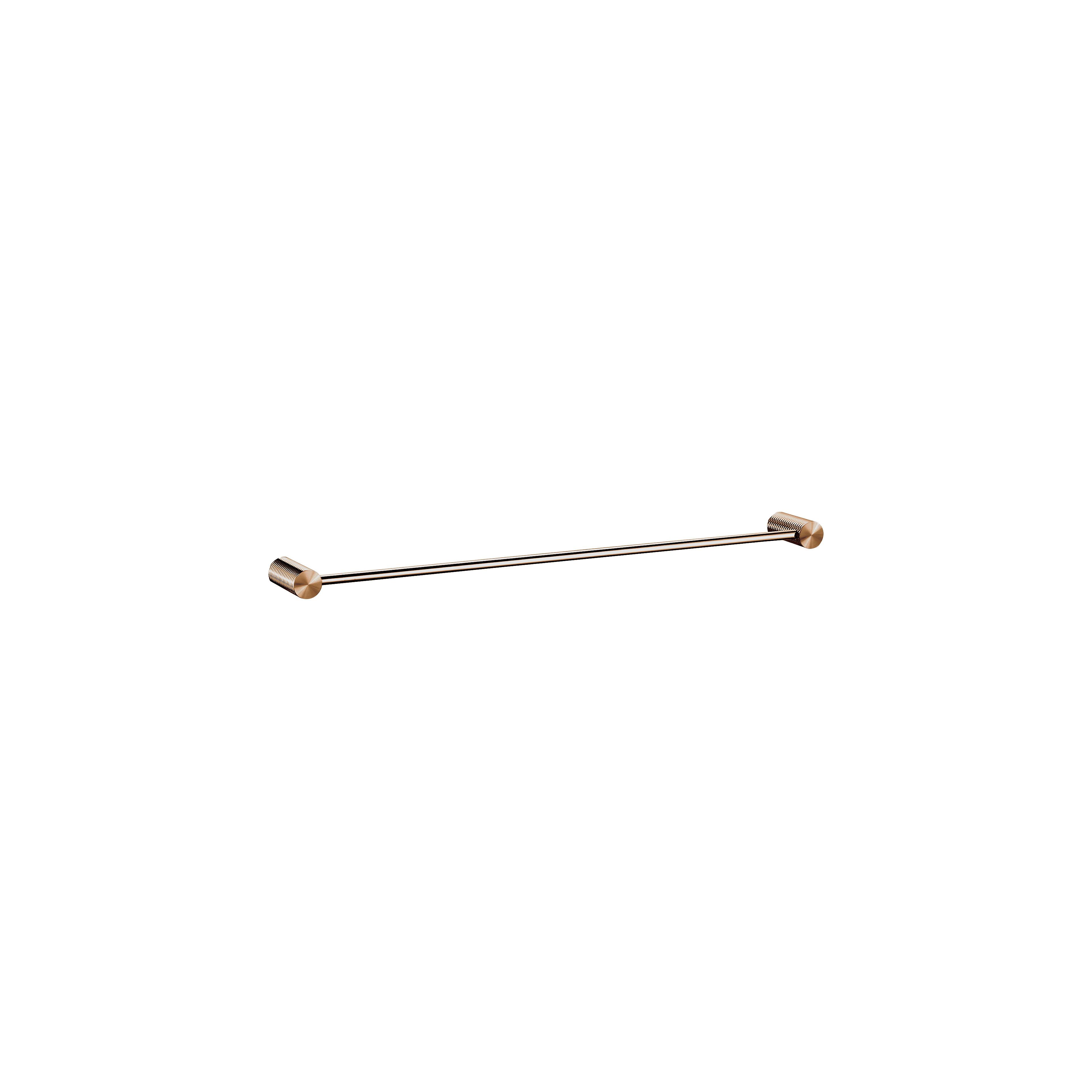 Cabide de banheiro com braço único 9703 Prism Brush Copper