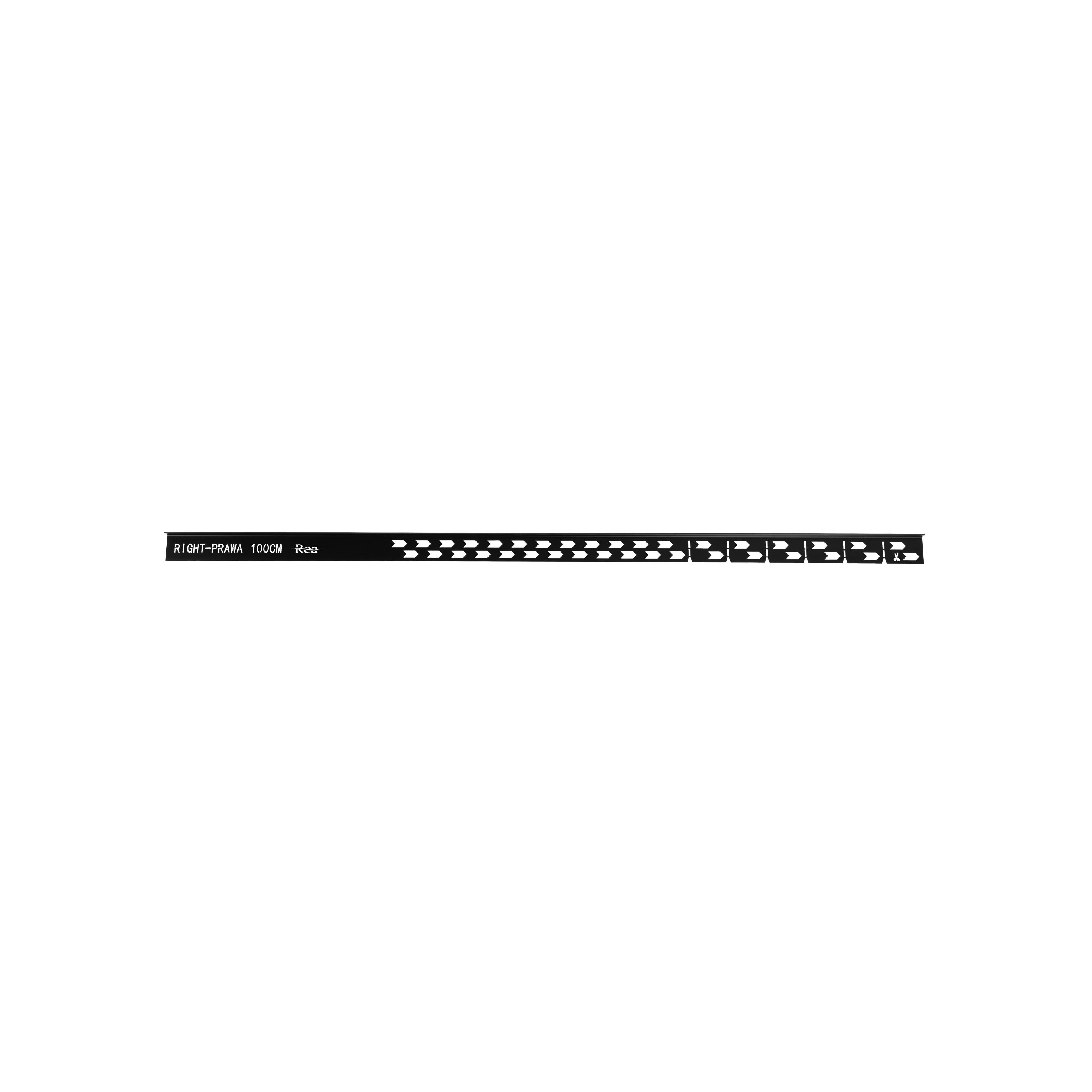 Наклонная планка для душевого поддона 100cm Black