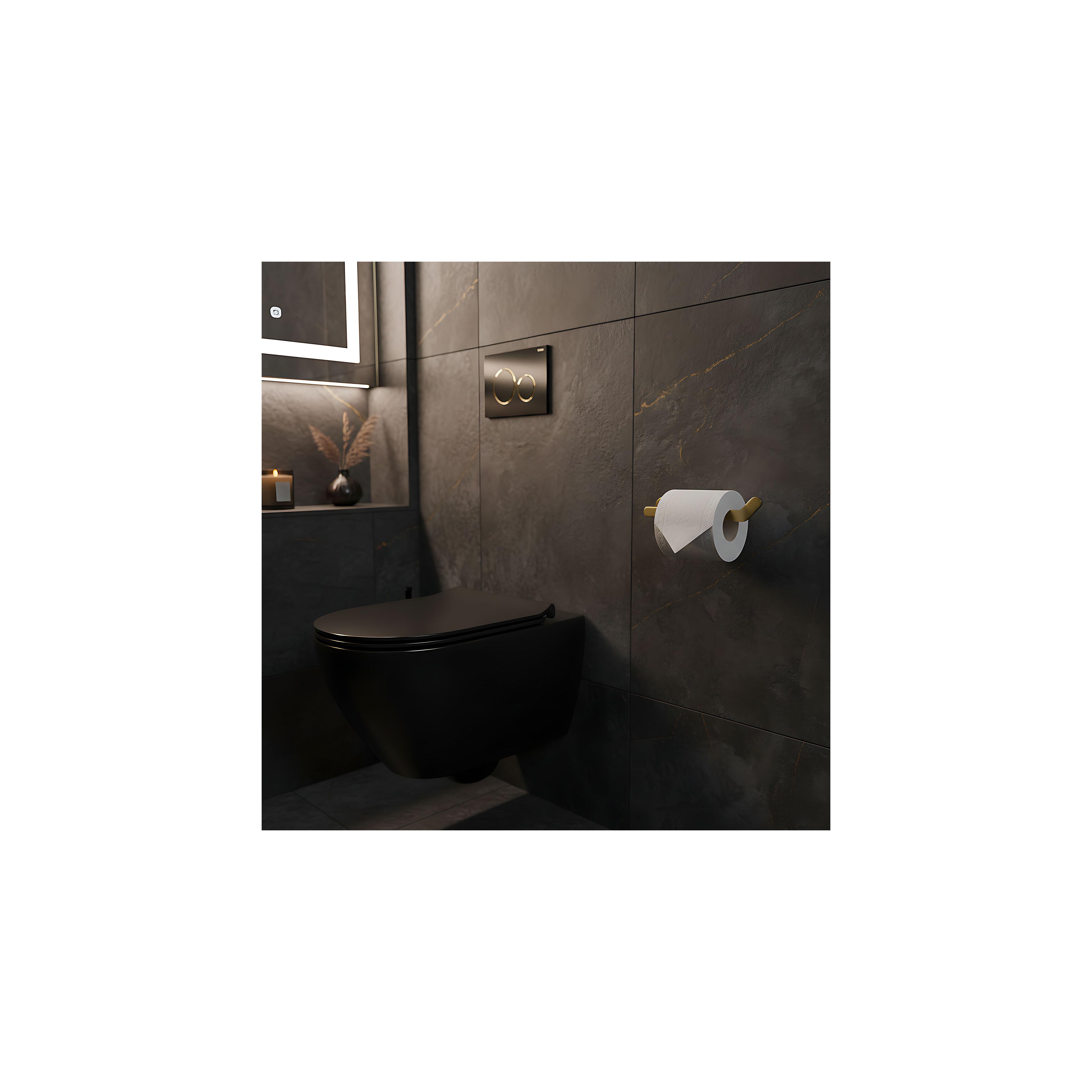 Porte papier-toilette 109 Til Brush Gold