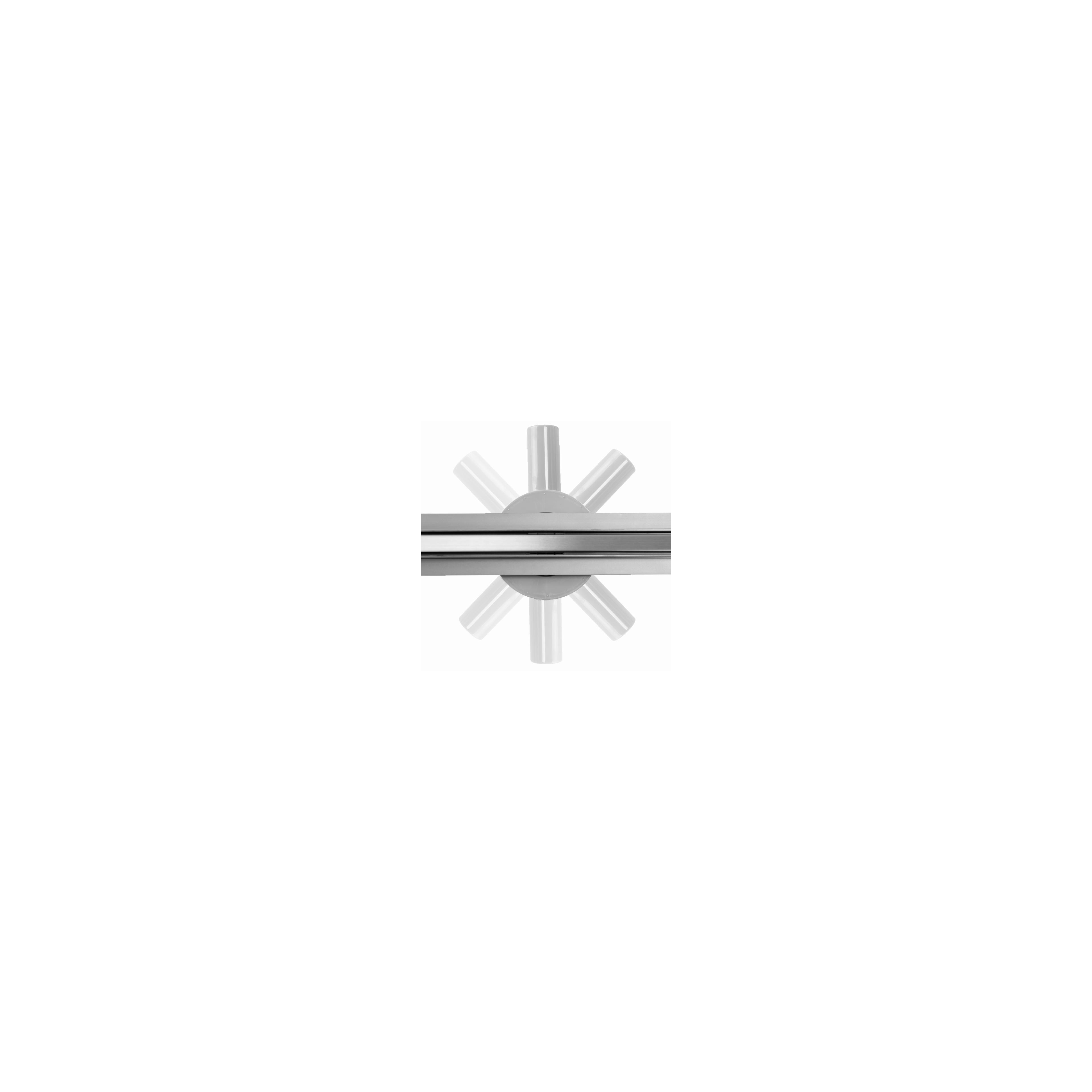 Rigola dus Rea Rea Neo Slim Pro Nickel Brush INOX 70