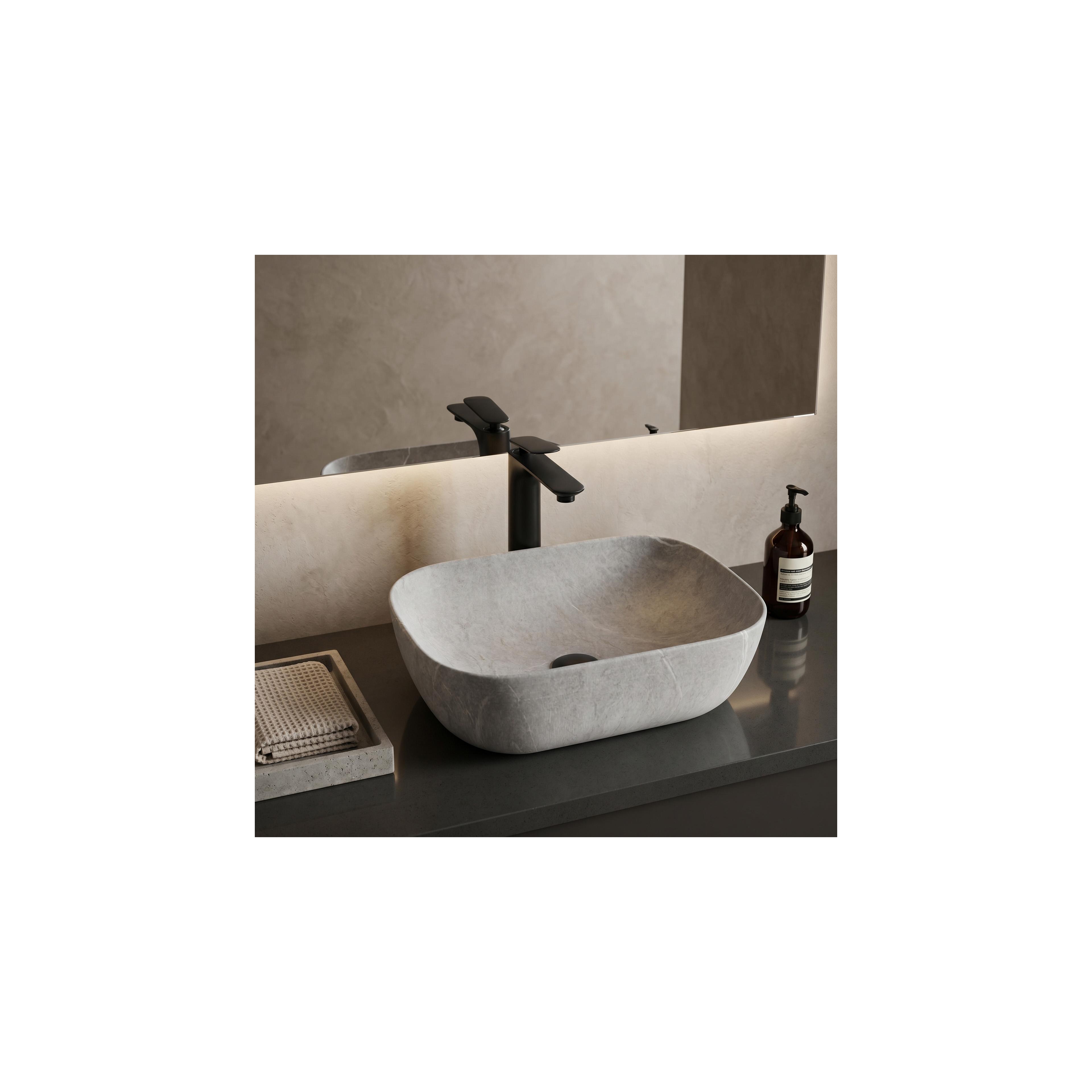 Lavoar pentru blat Rea Livia Gri Grey