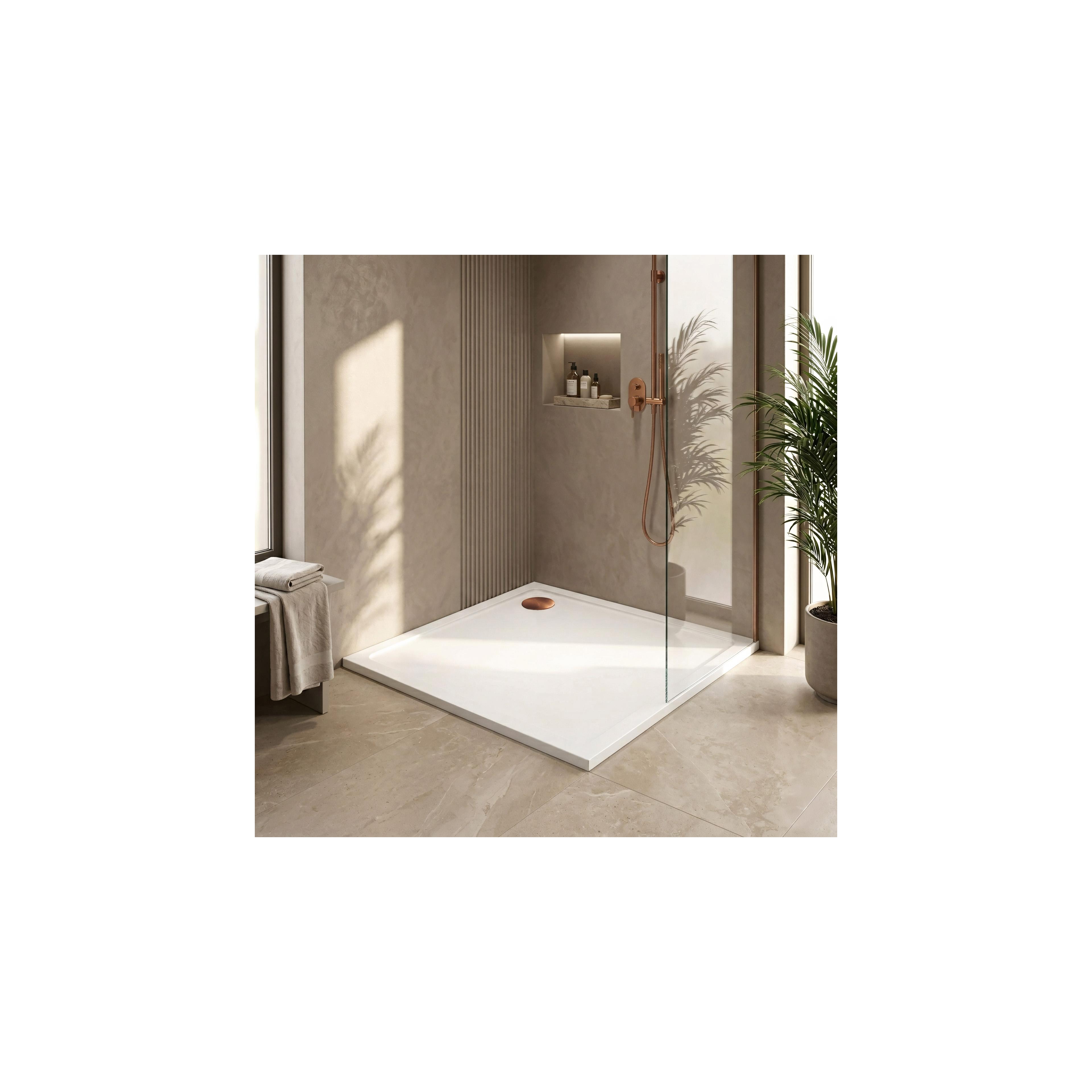 Acryl Duschwanne Rea Savoy white 80x80