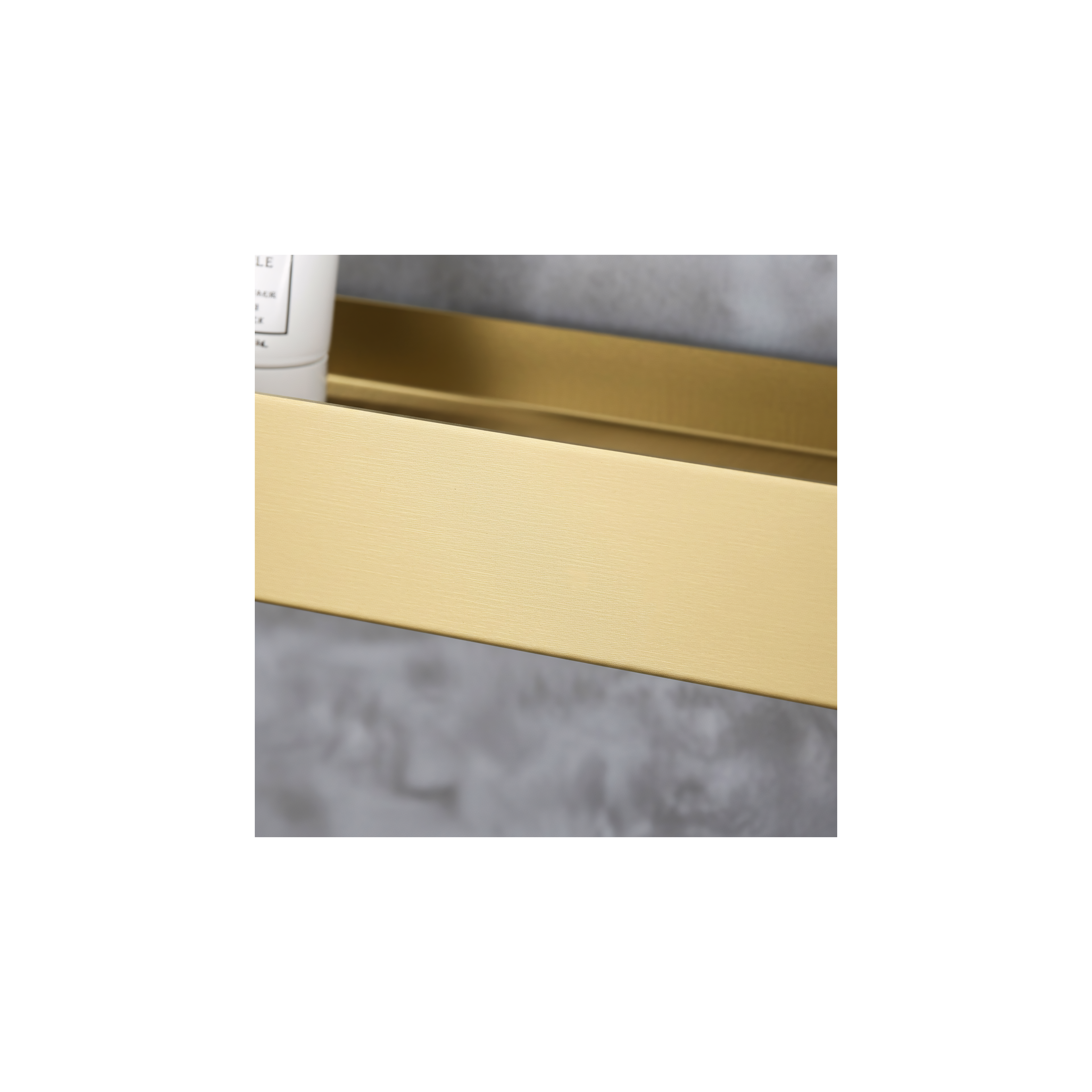 Kúpeľňová polica SF03 60cm gold brush