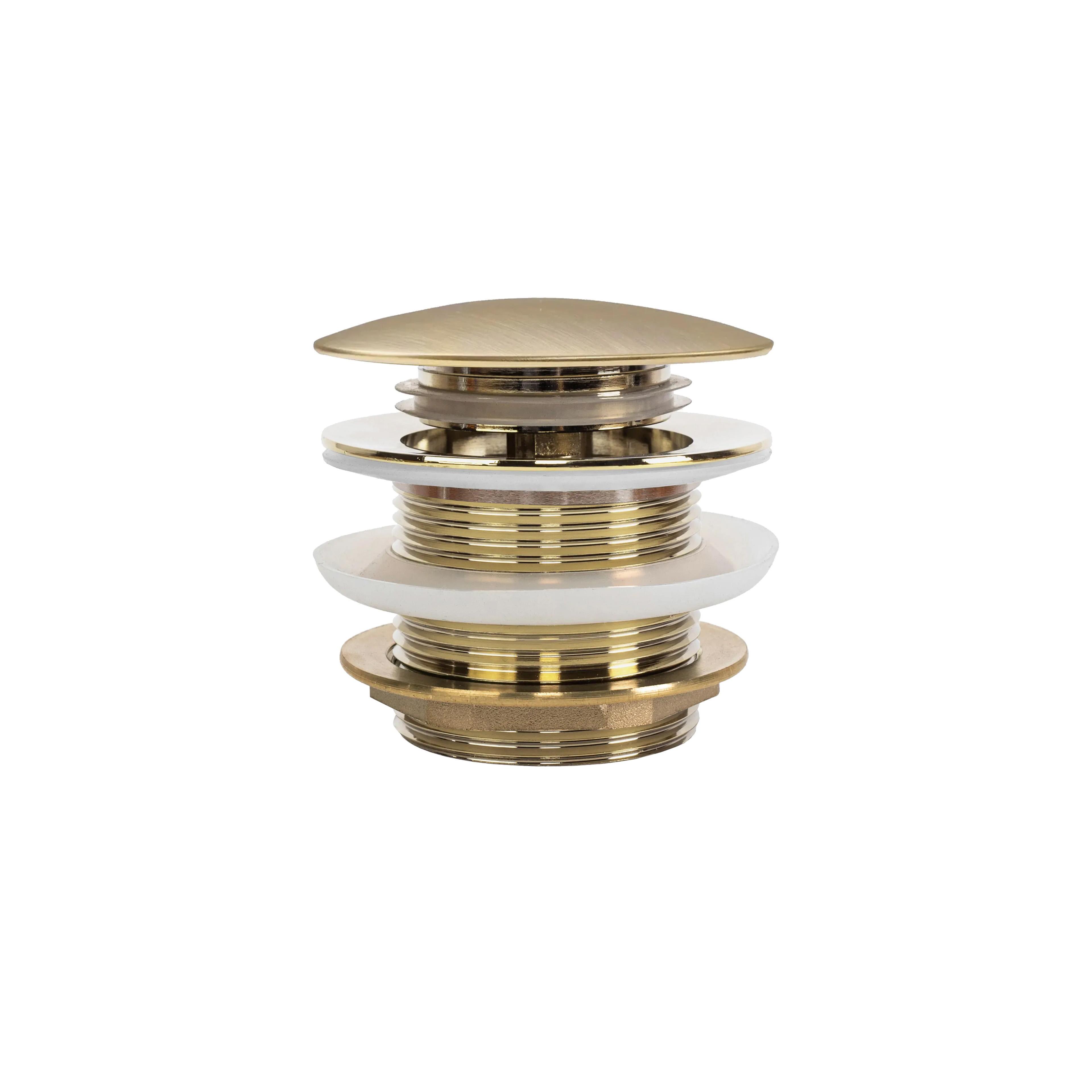 Βύσμα μπανιέρας Klik-Klak Rea Brush Gold