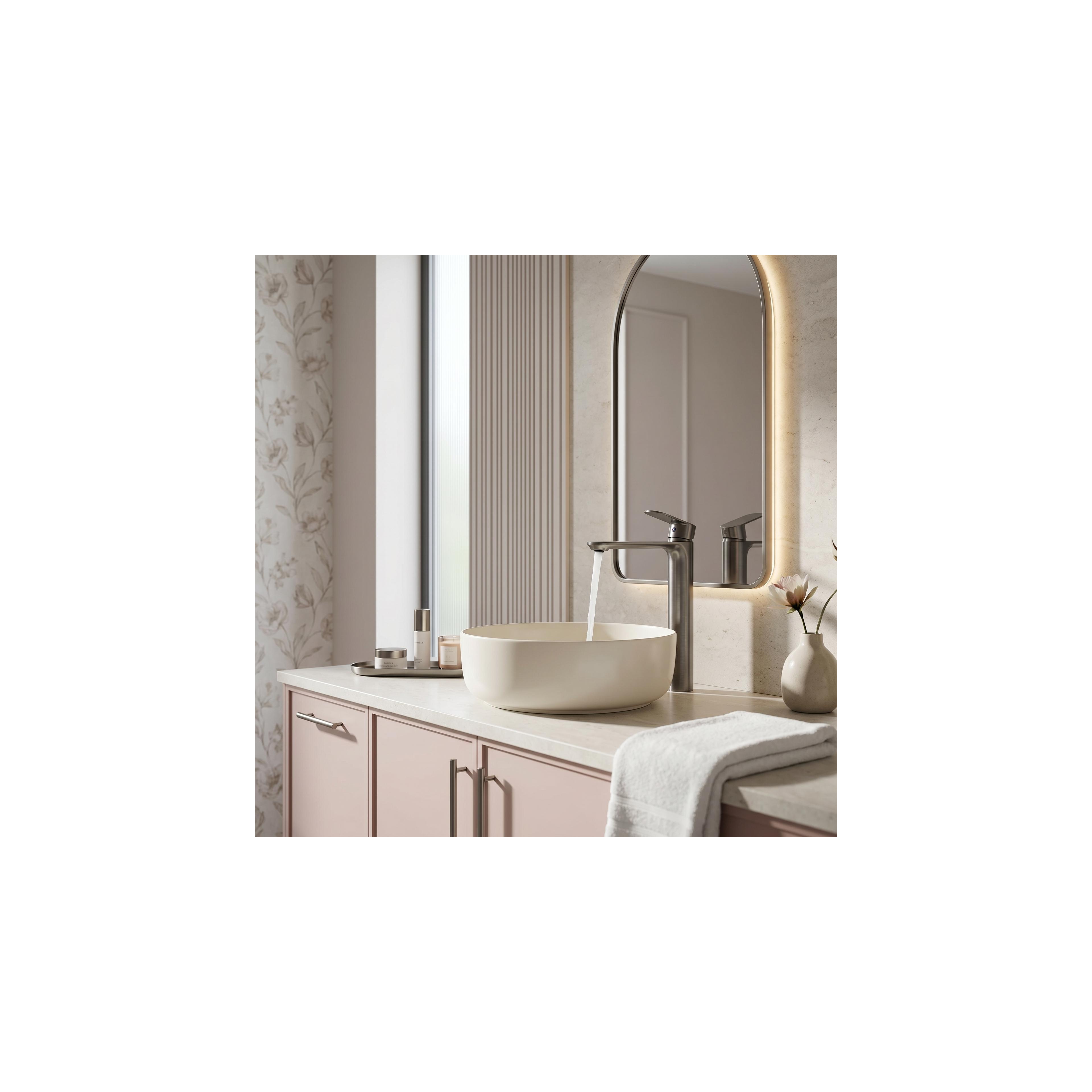 Bathroom faucet Rea Drop Titan High