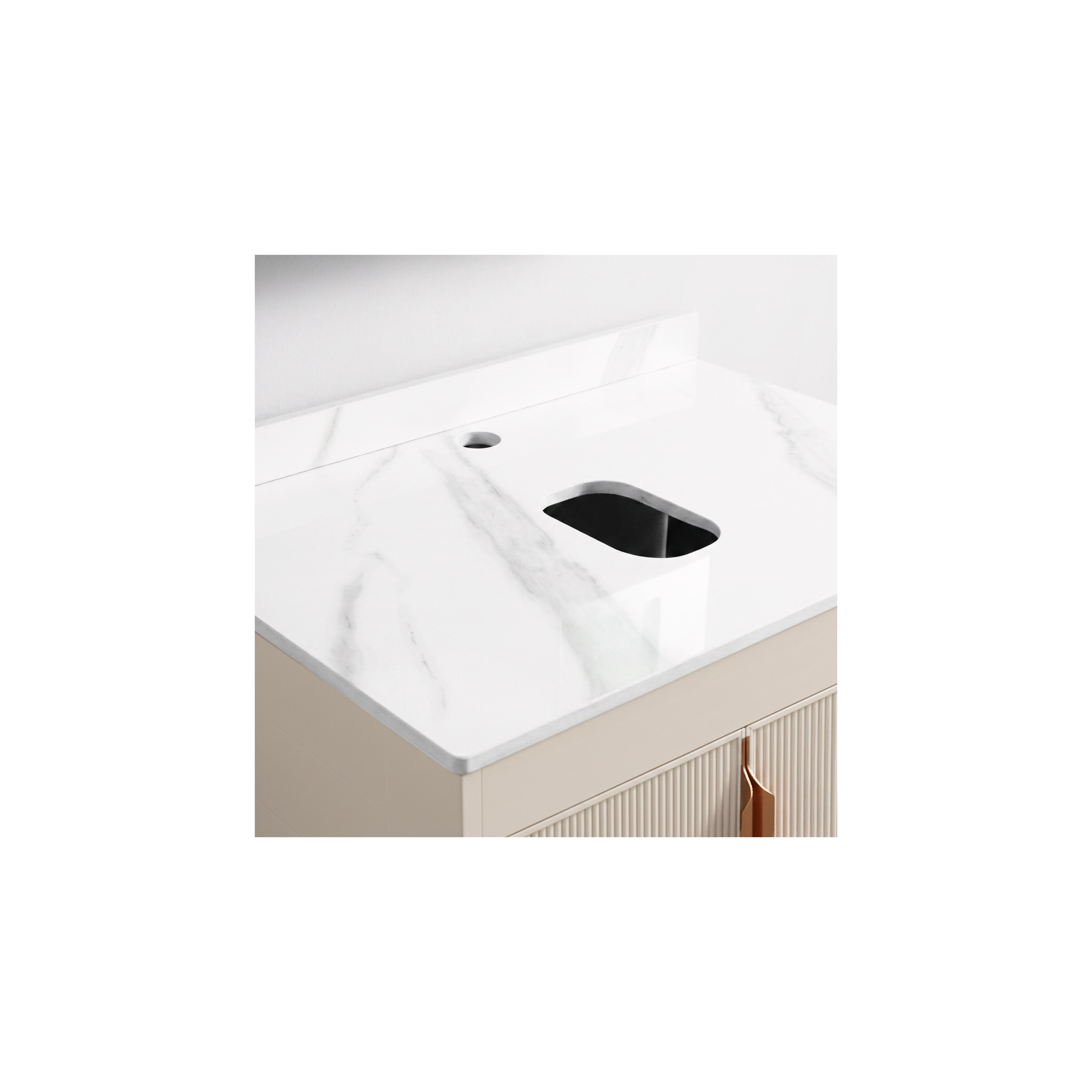 Zestaw mebli łazienkowych z blatem Modo 60cm Beige