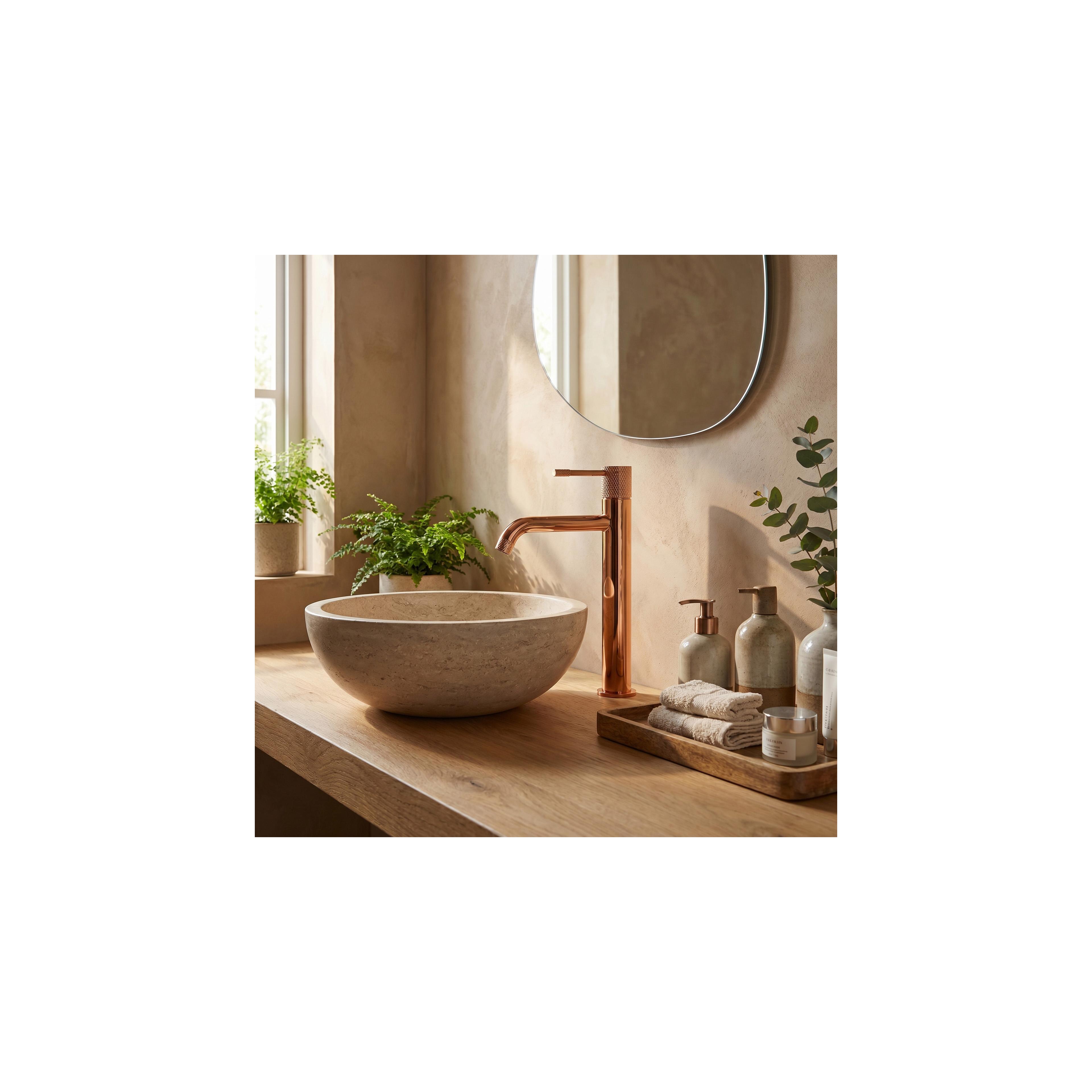 Bathroom faucet Rea Venti Copper High
