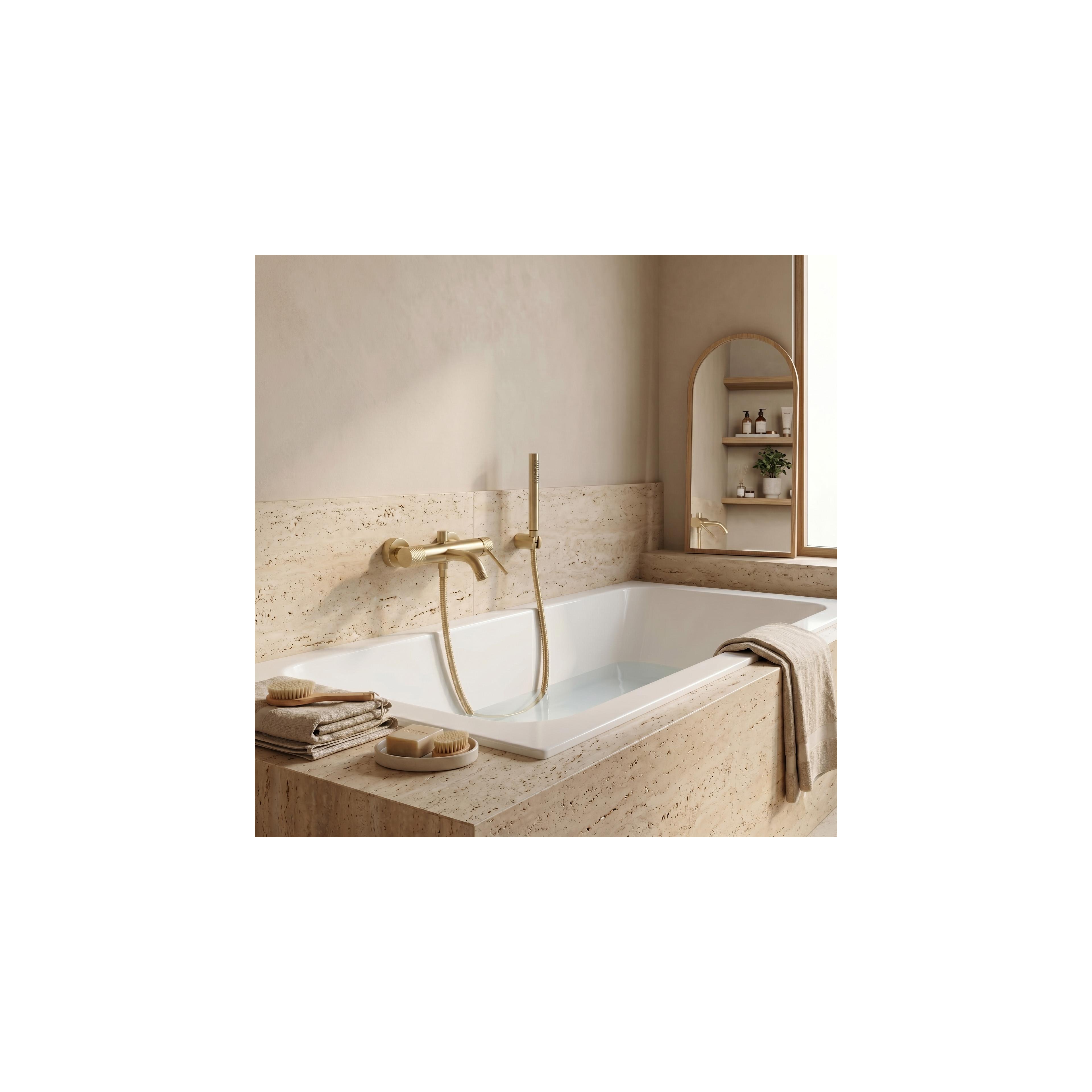 Bath faucet REA Venti Brush Gold