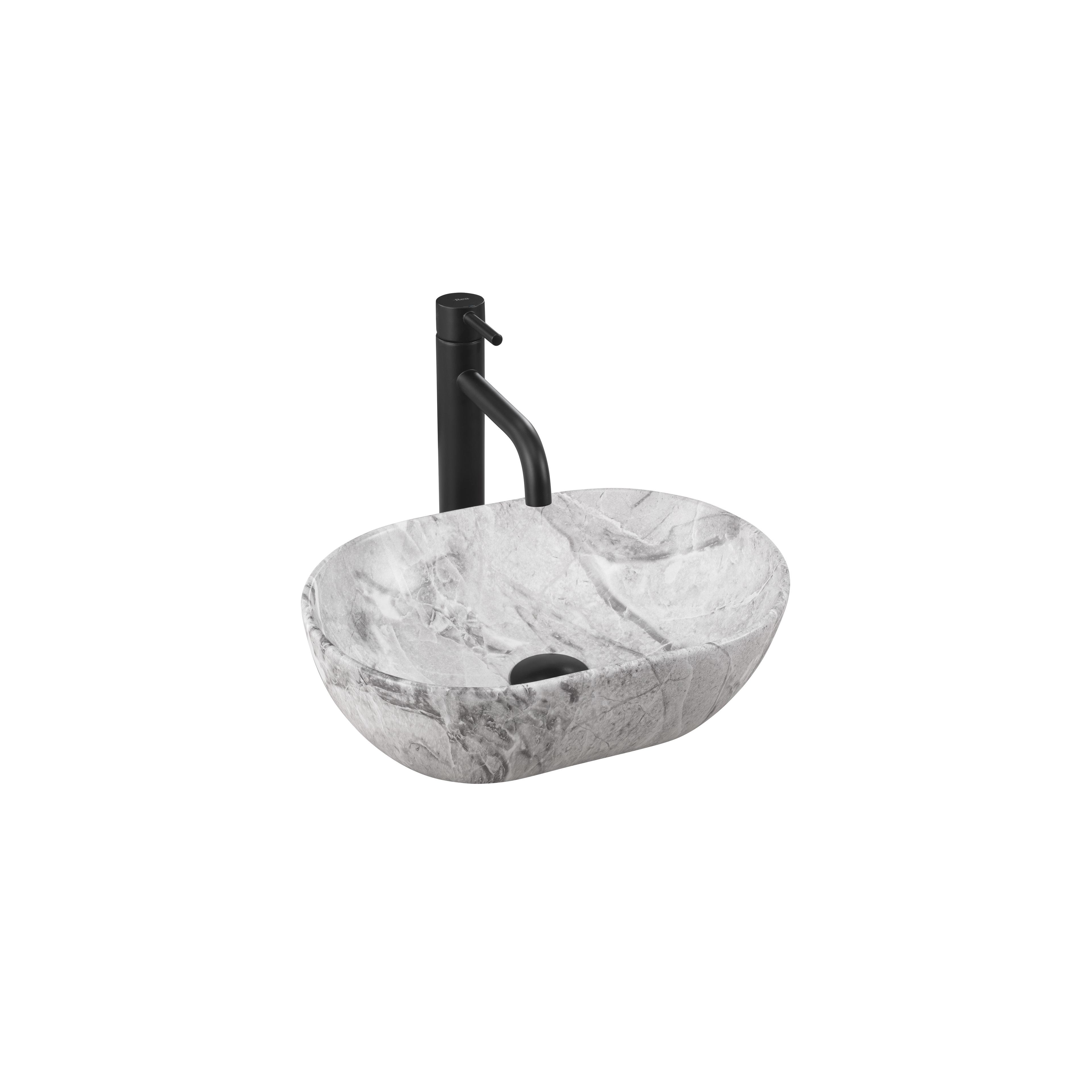 Lavoar pe blat Rea AMELIA MINI STONE MATT