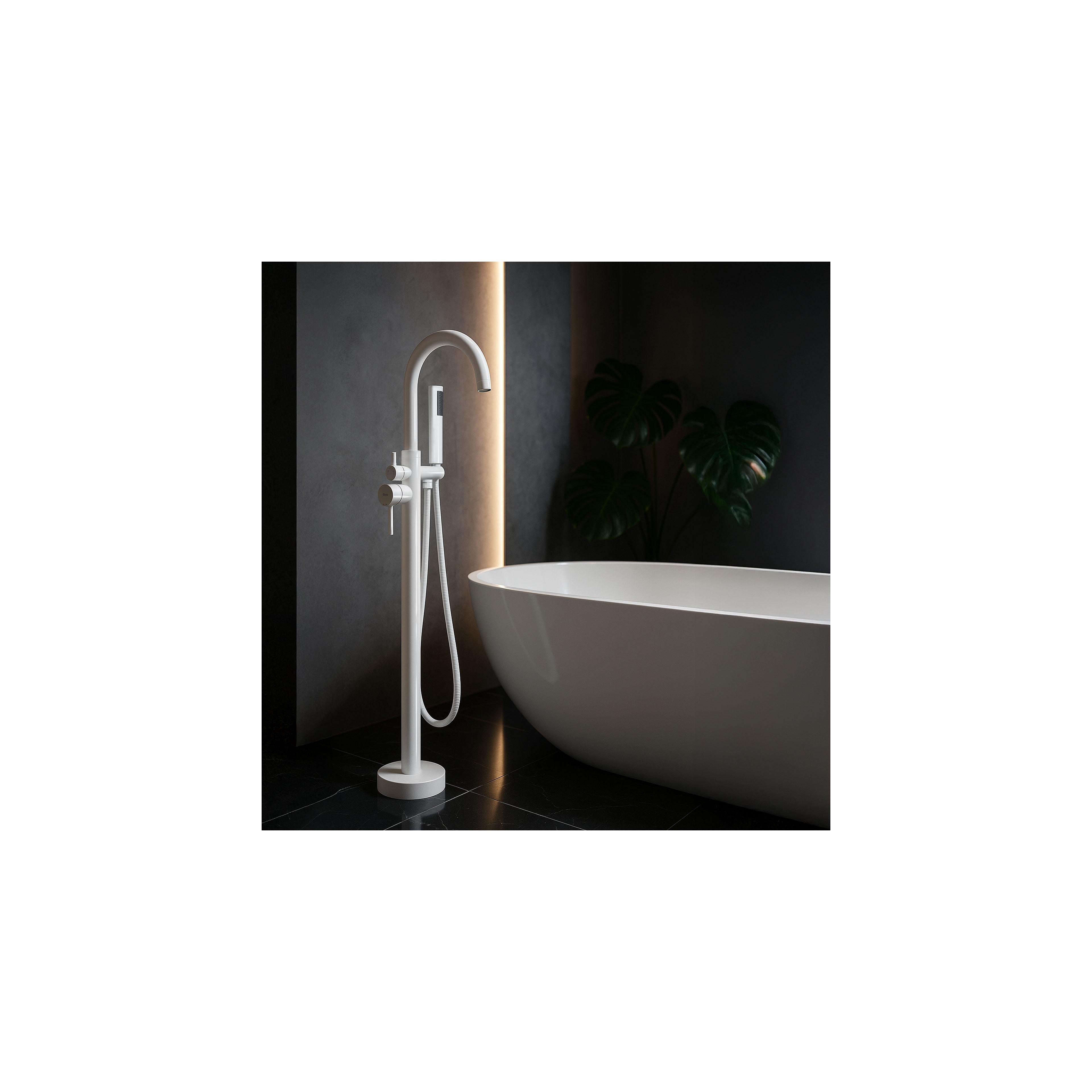 Robinet autoportant Rea Lungo White