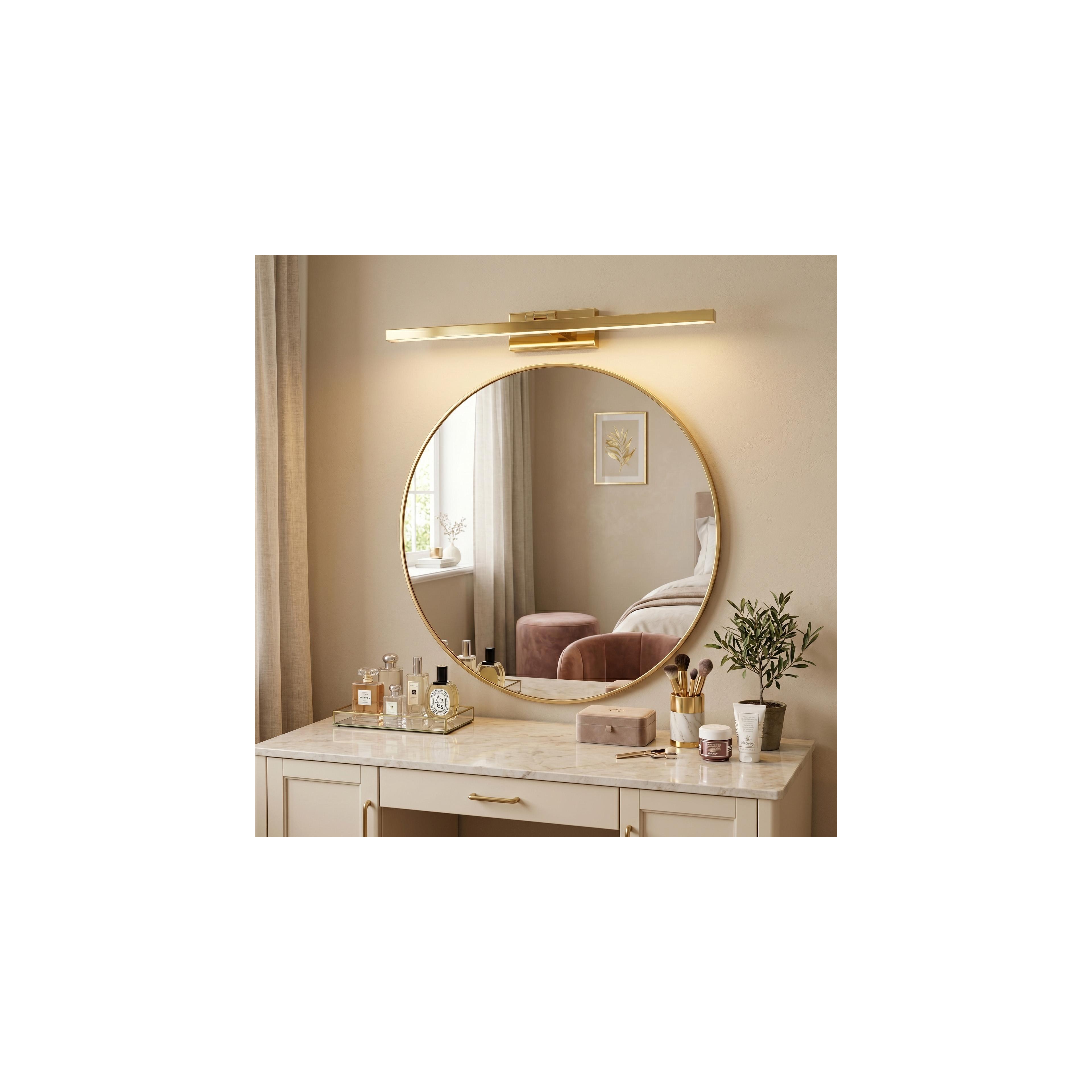 Bathroom LED wall sconce APP1862-1W 80 cm GOLD