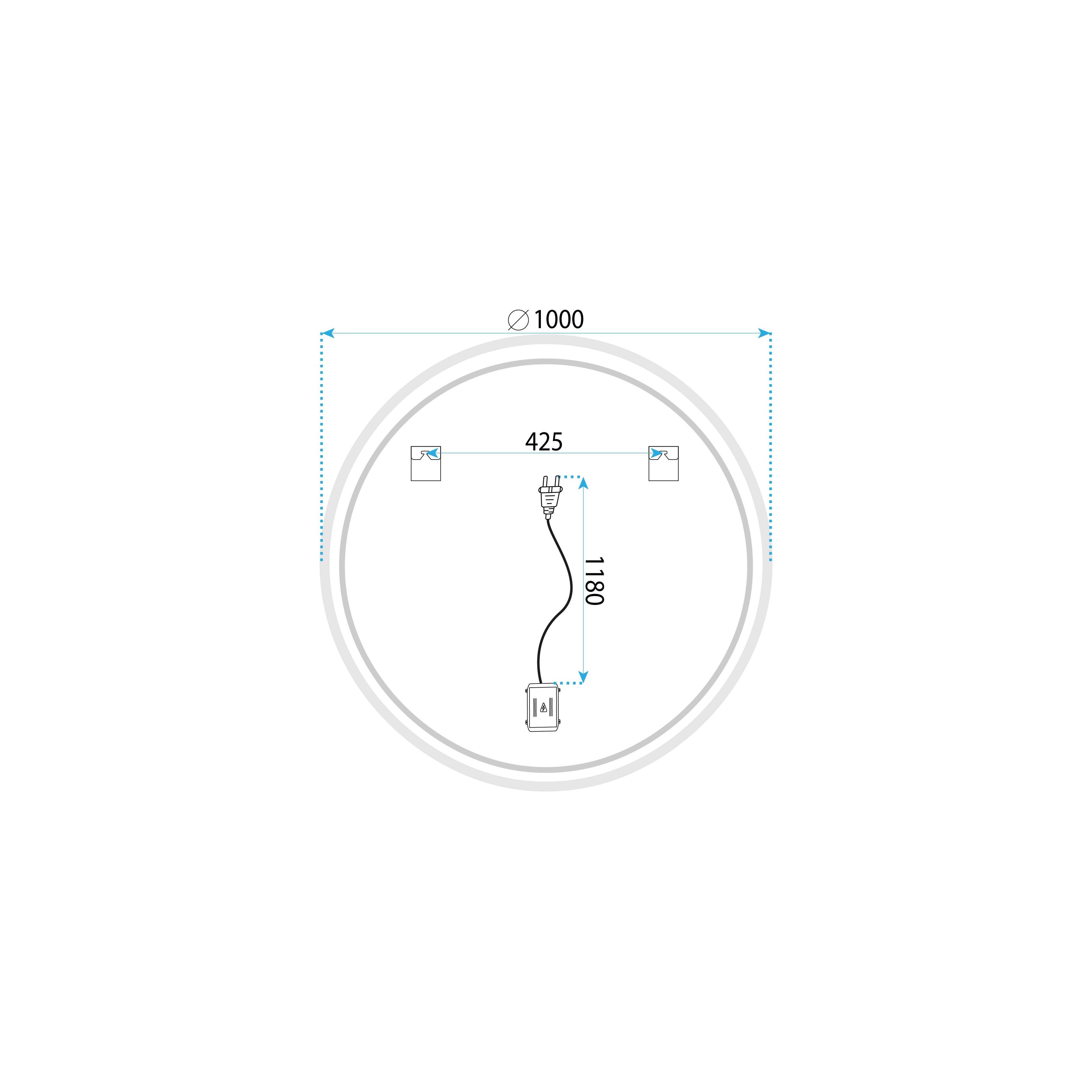 Mirror LED 100cm HZJ100