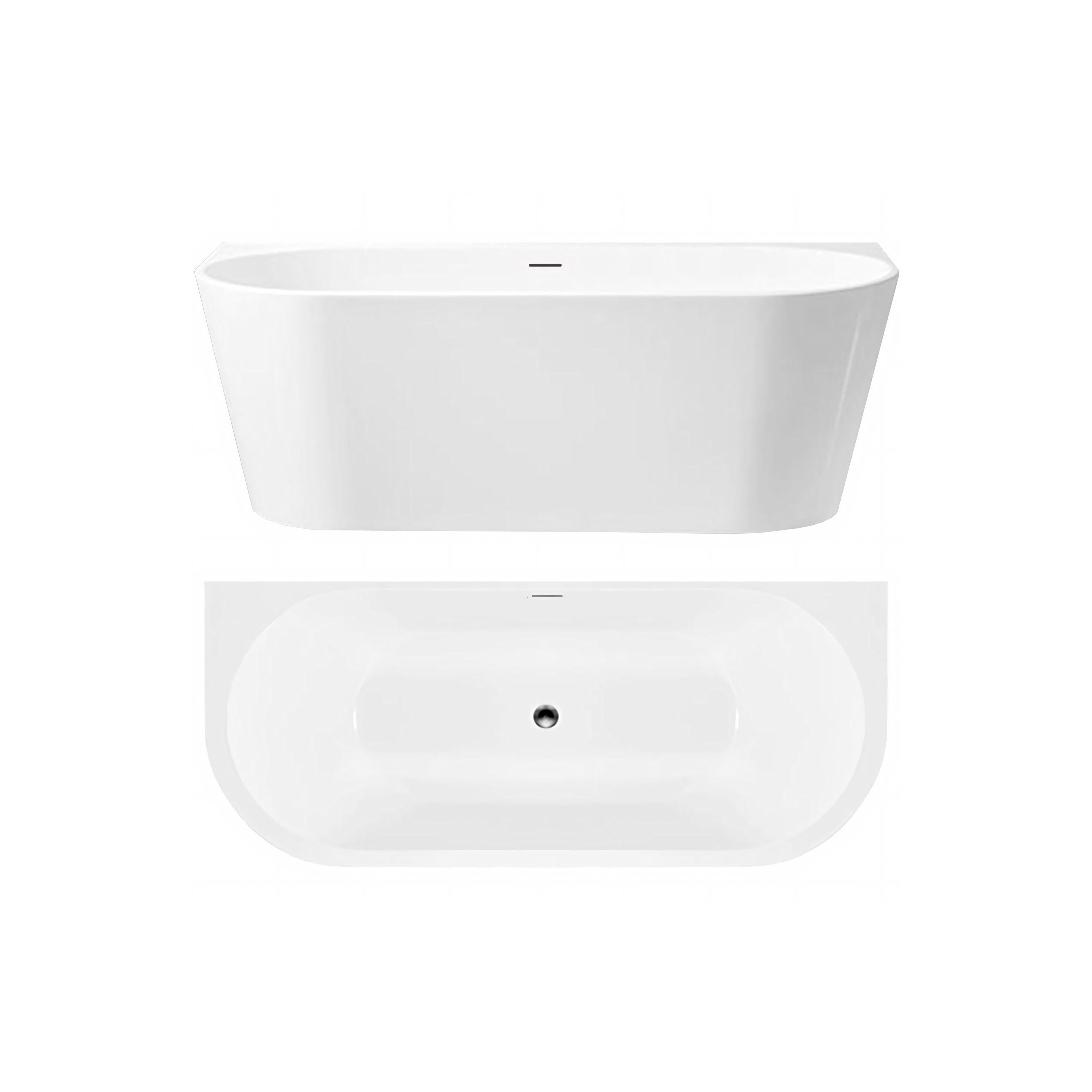 Baignoire acrylique murale CAPRI 160cm