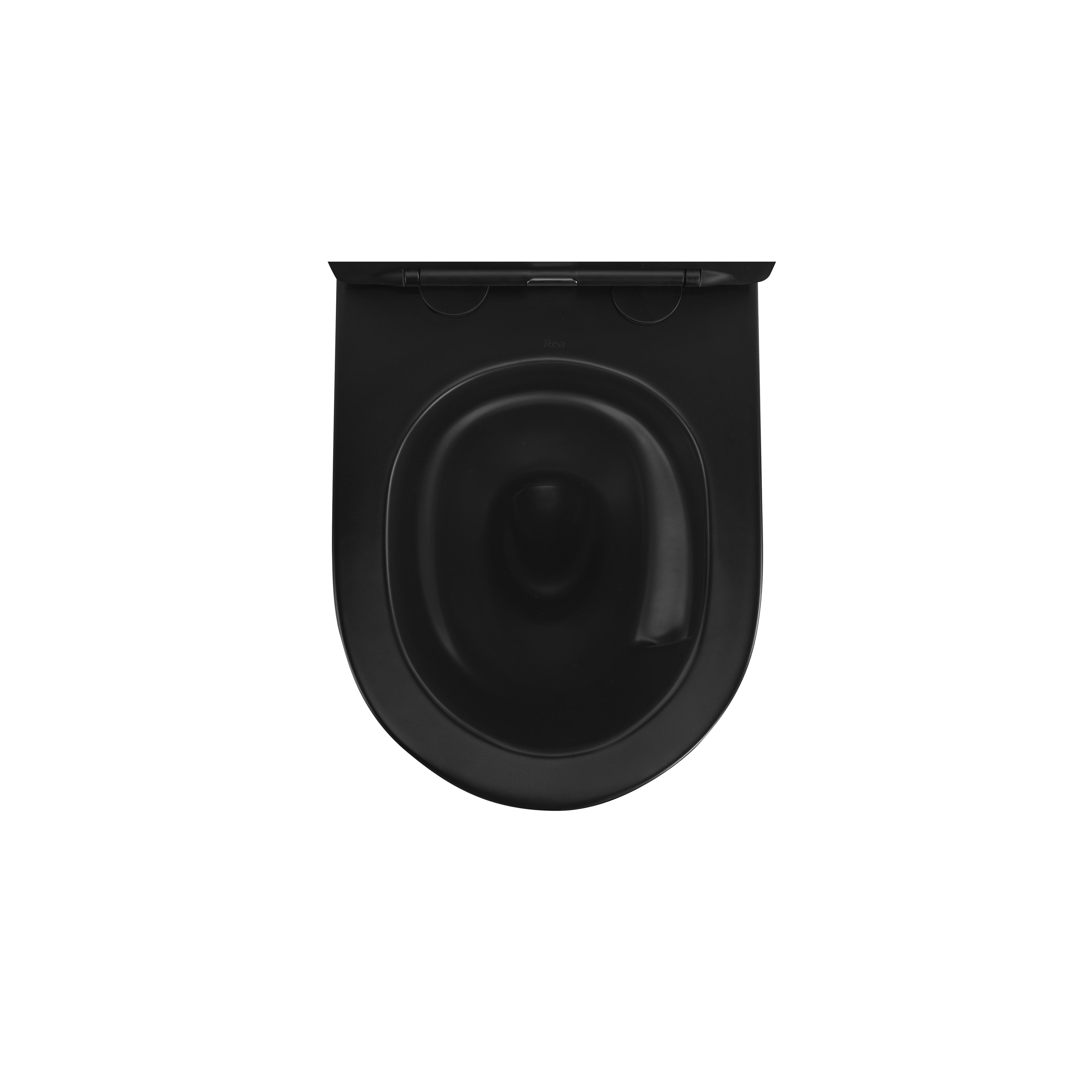 тоалетна чиния Rea Carlo Mini Tornado NF BLACK MATT