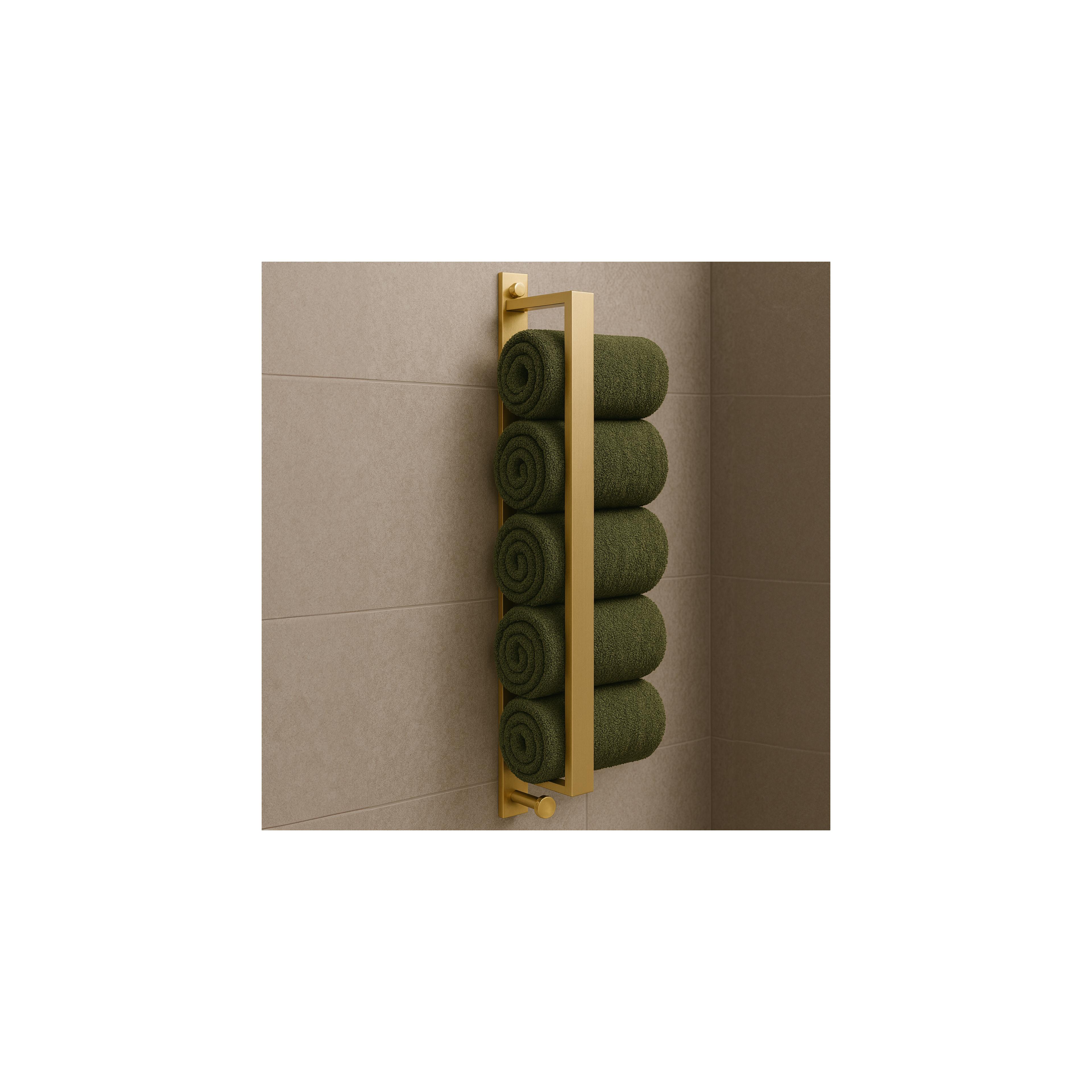 Kupaonska viješalica Brush Gold