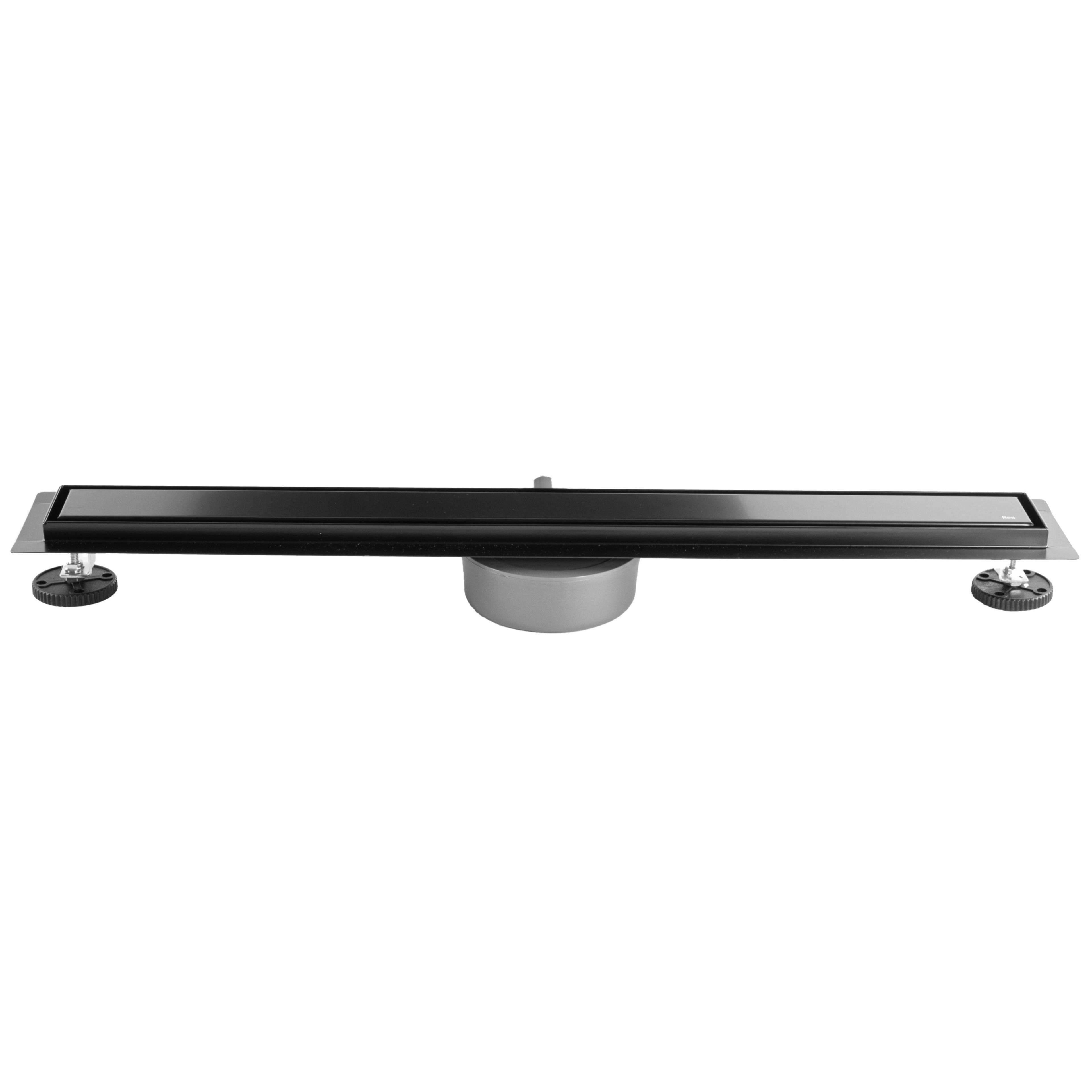 Caniveau de douche REA Neox pro Black 50
