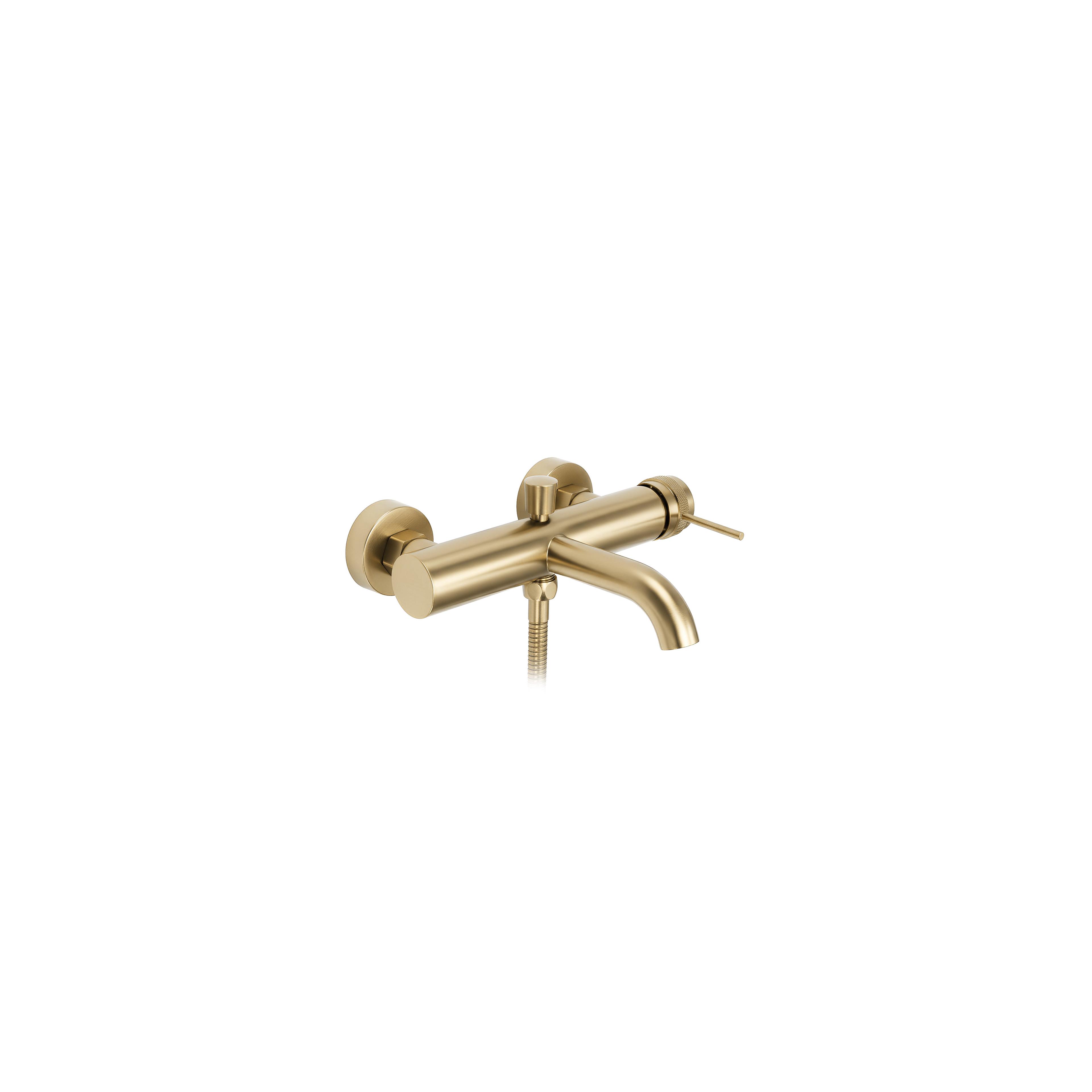 Bathroom faucet Rea Lungo Grip Brush Gold