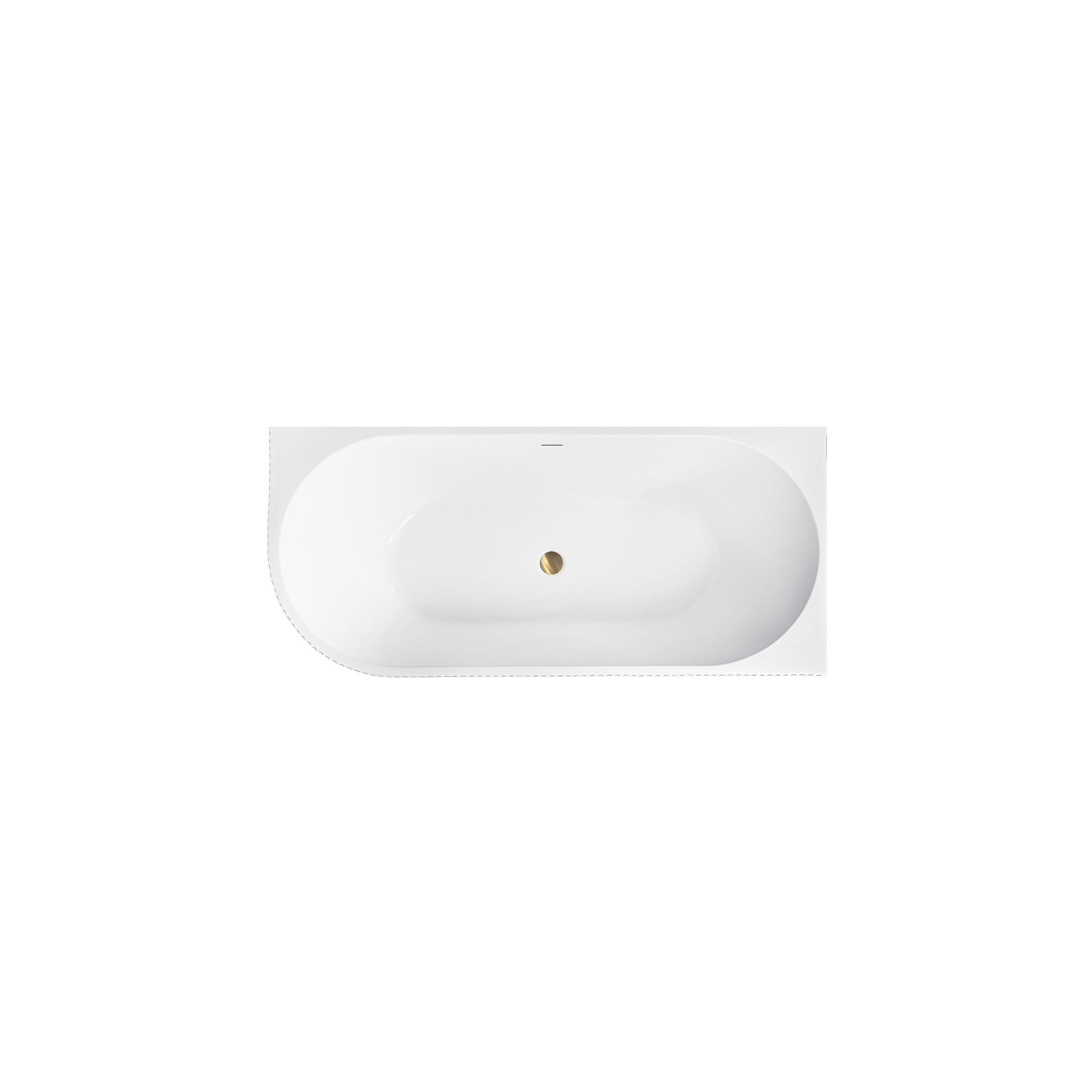 Bathtub Corner Acrylic WENUS RIGHT 170