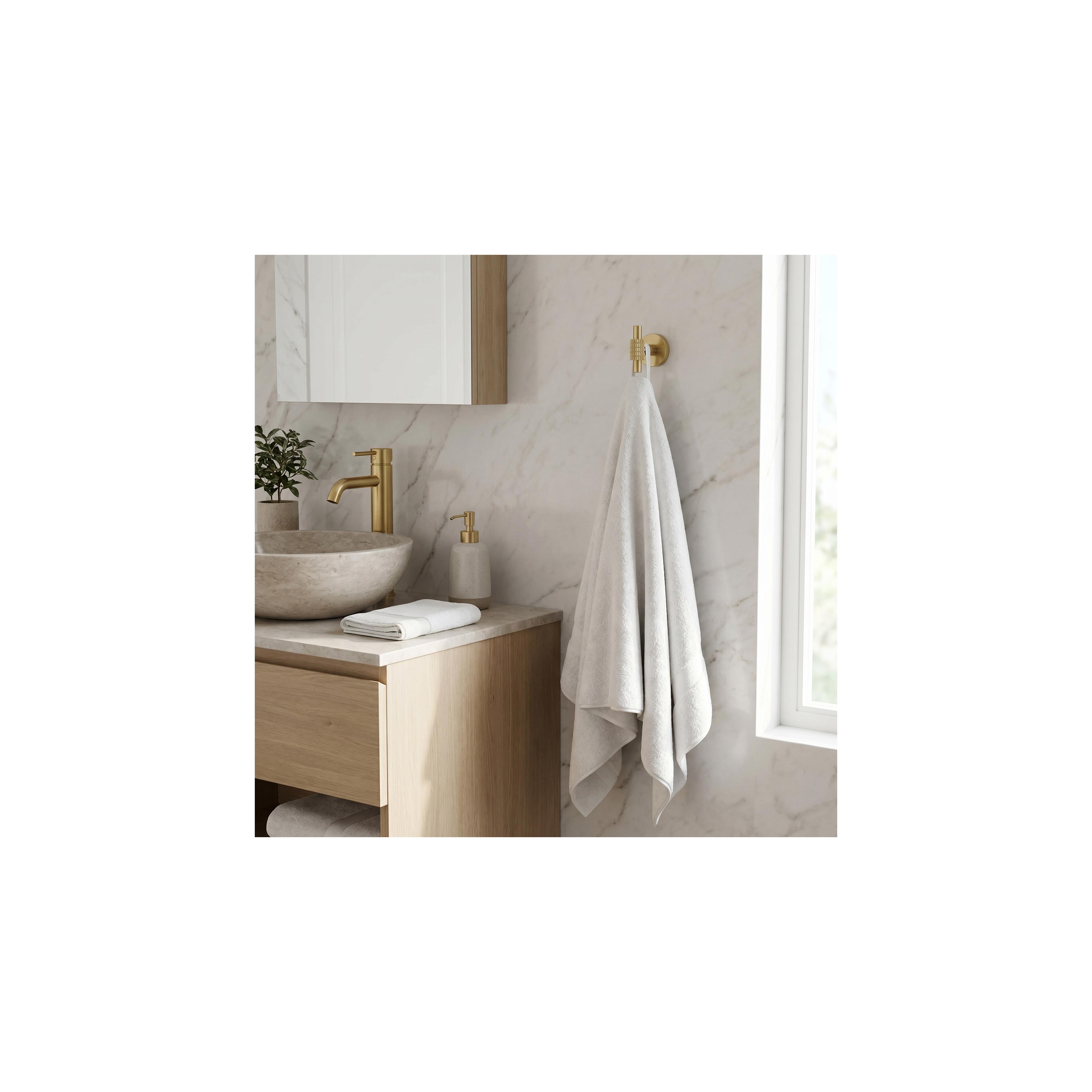Bathroom hook 29104 Riwon Brush Gold