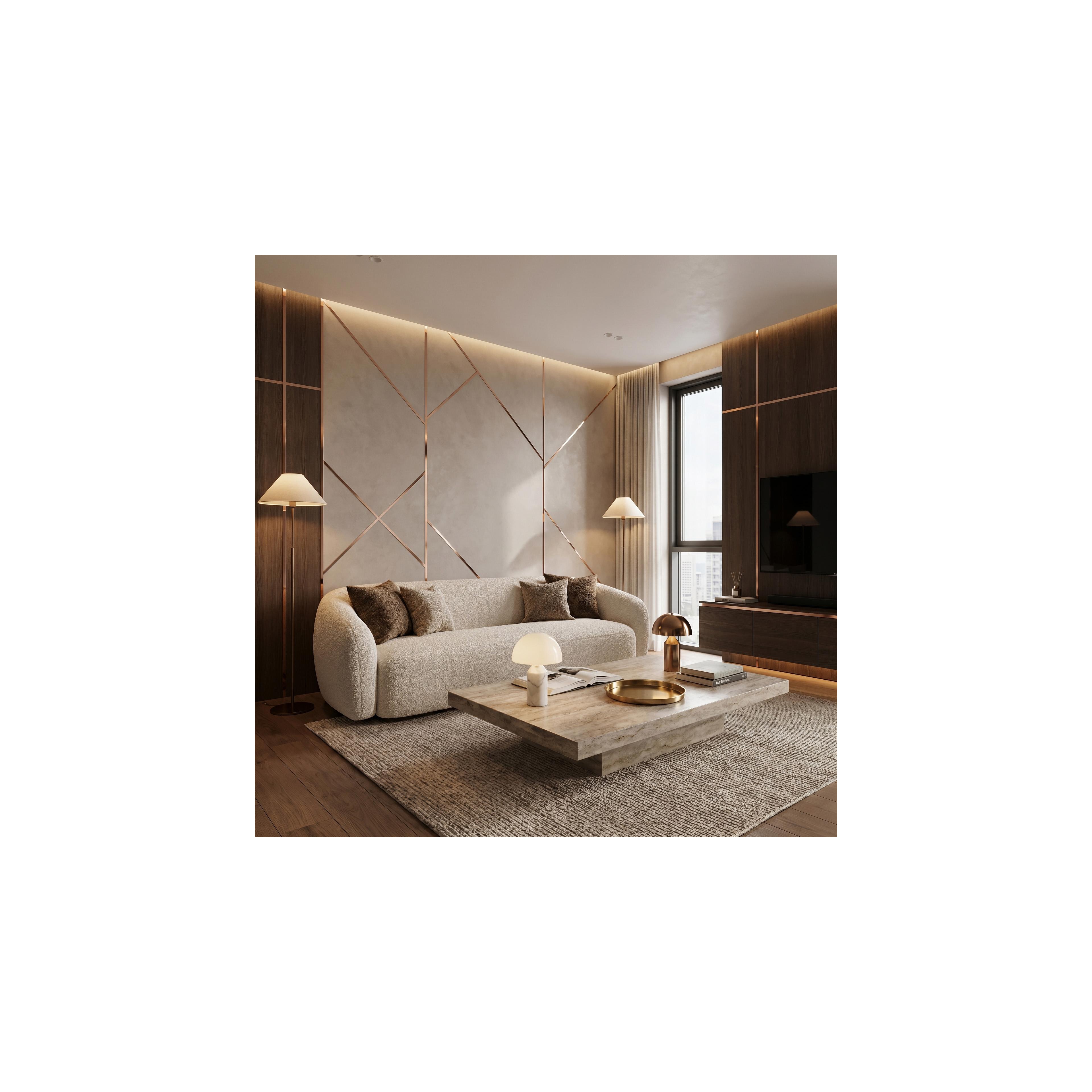 Self-adhesive decorative trim Rea P14454E 2cm Copper