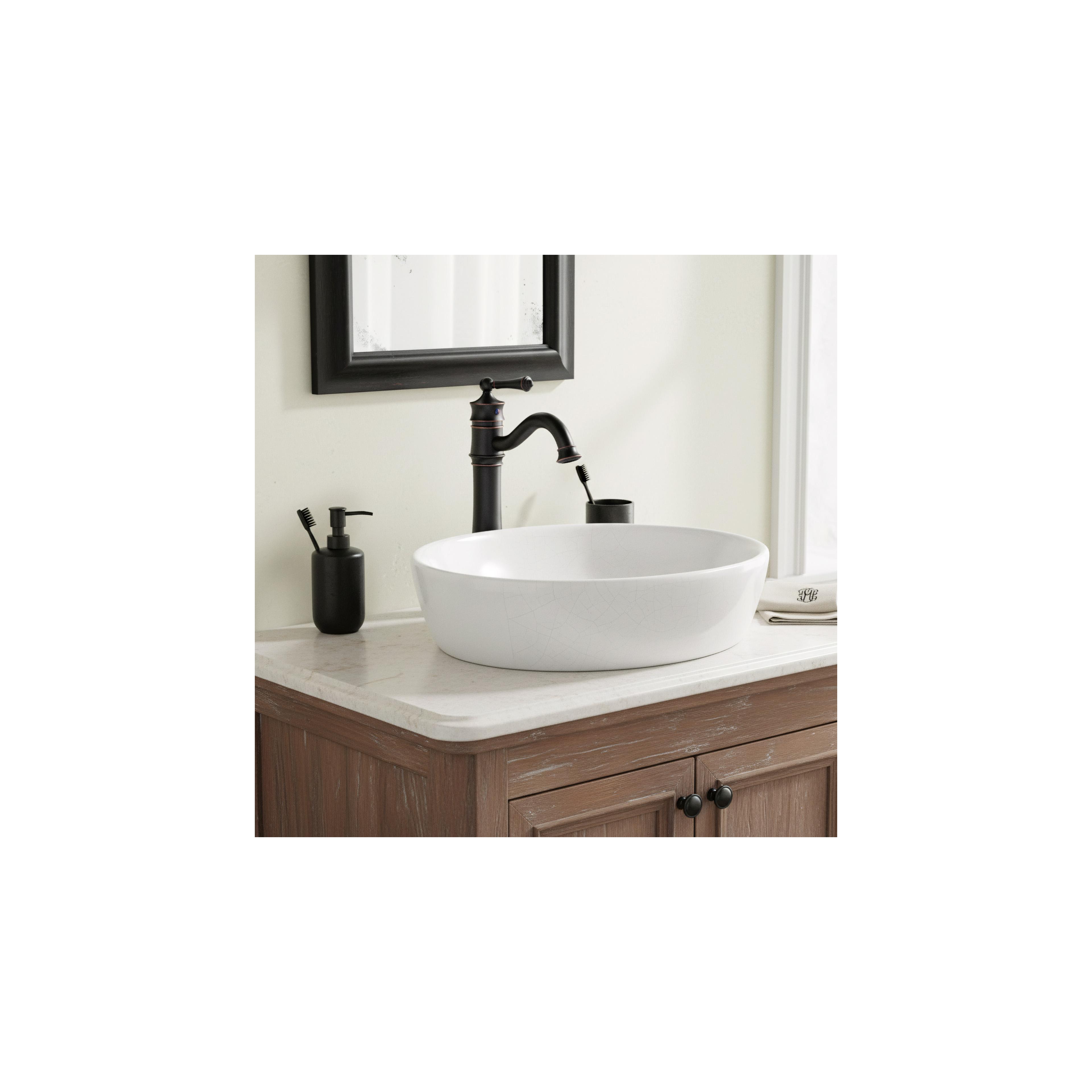 Robinet de lavabo Rea Vintage Old Black High