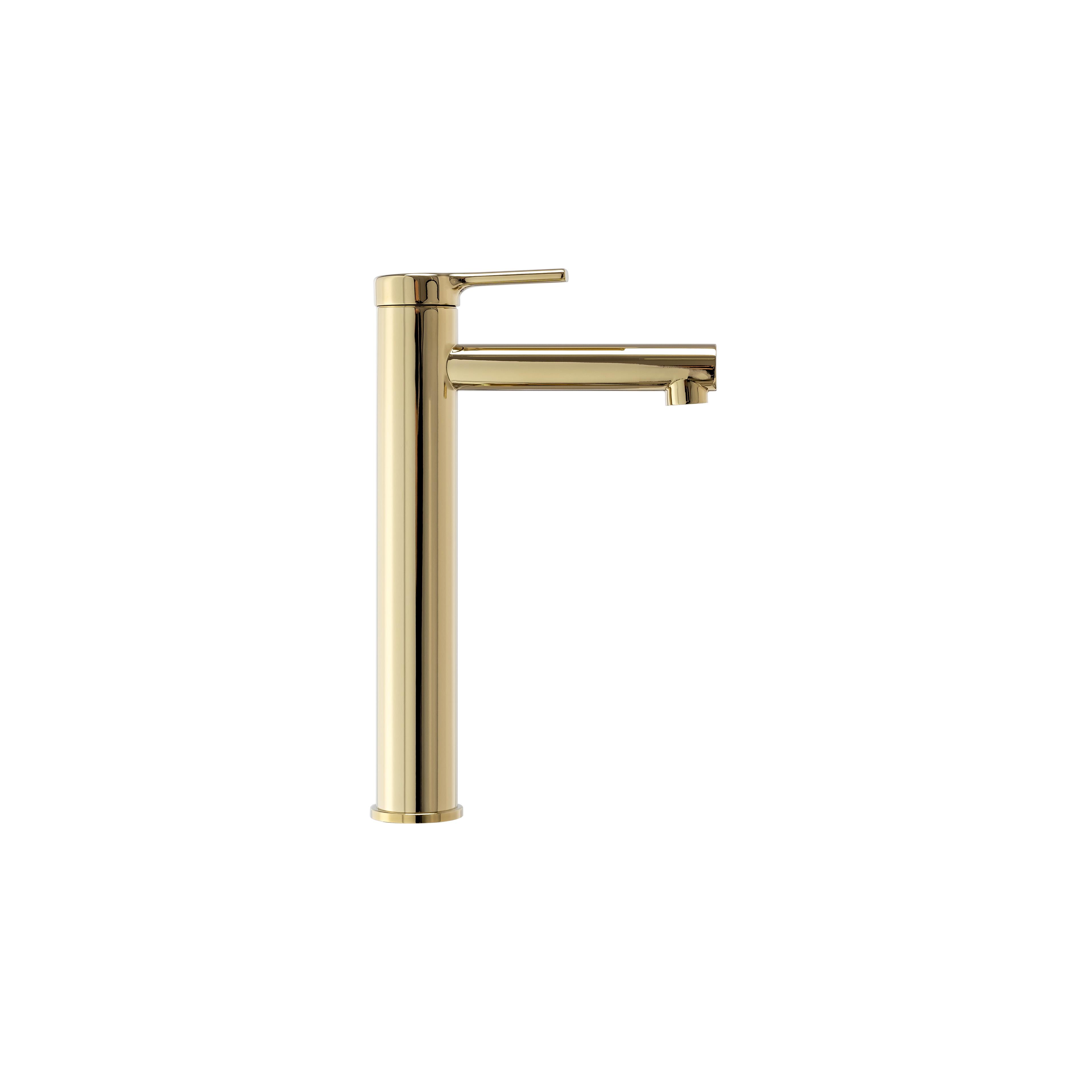 Robinet de salle de bain Rea Pixel Gold High