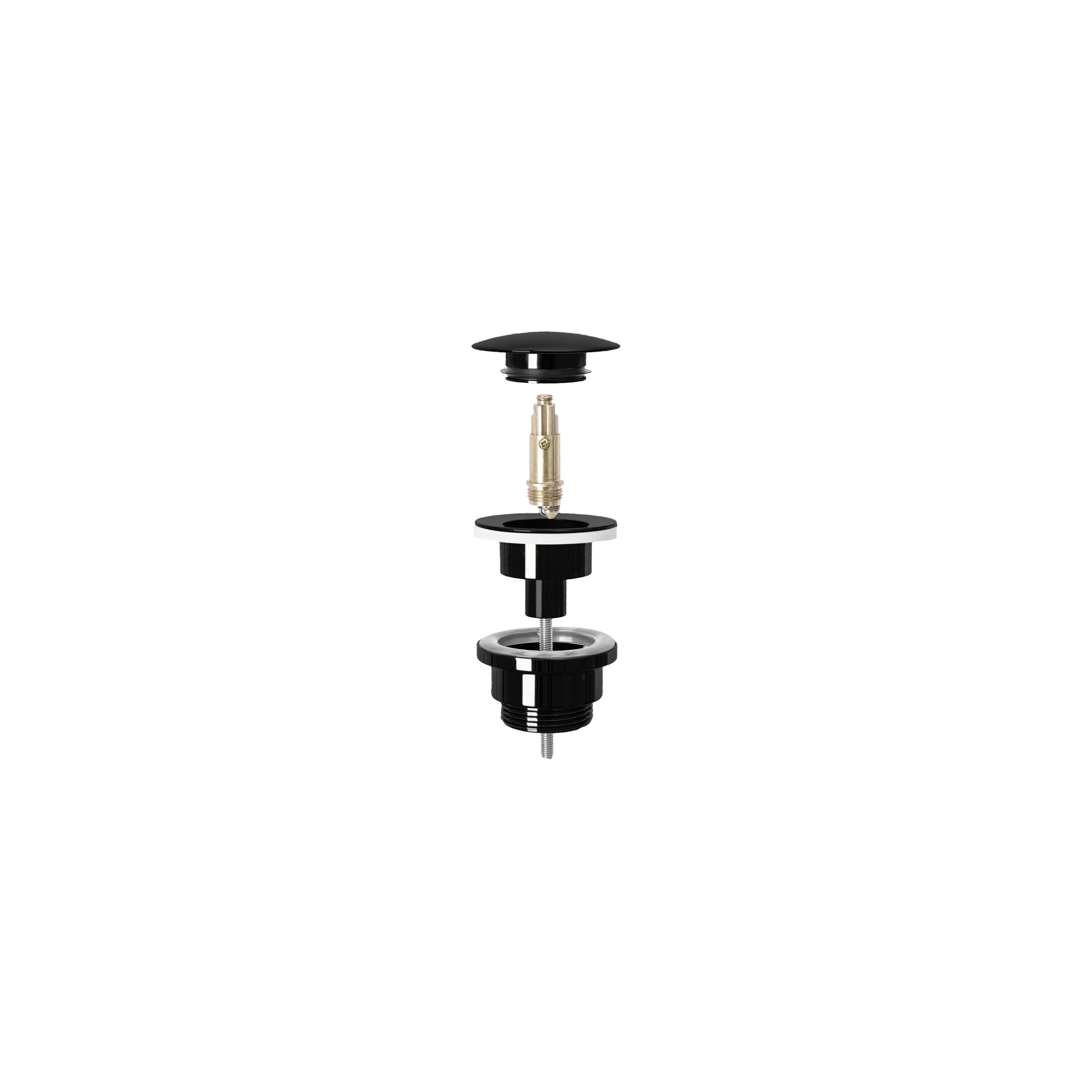 Tapón klik-klak Rea Brushed Gold Mat BLACK METALIC