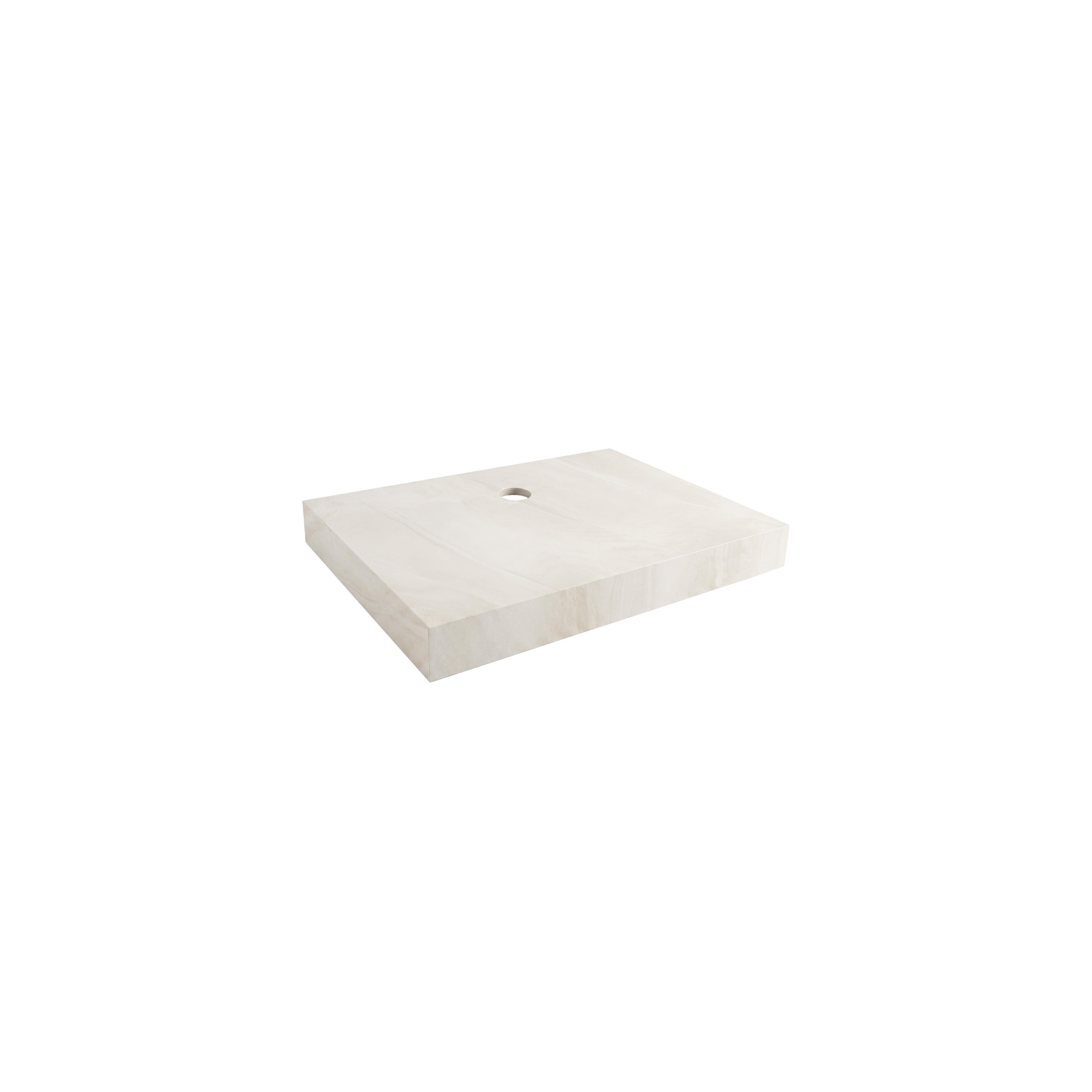 Wandwaschbecken mit Ablage Rea Apollo Gran Cloud Sky 70