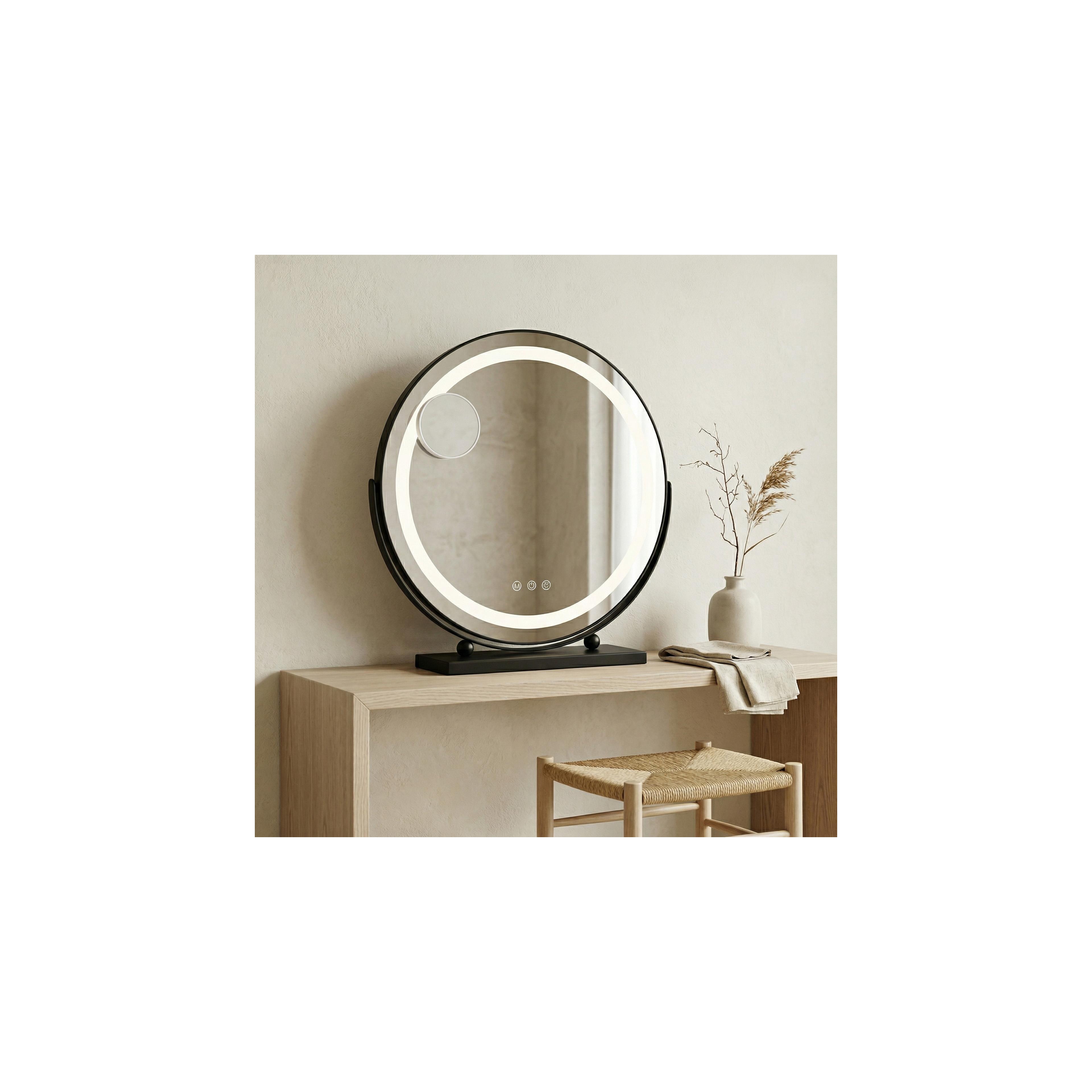 LUSTRO LED MAKE-UP Black 50 cm