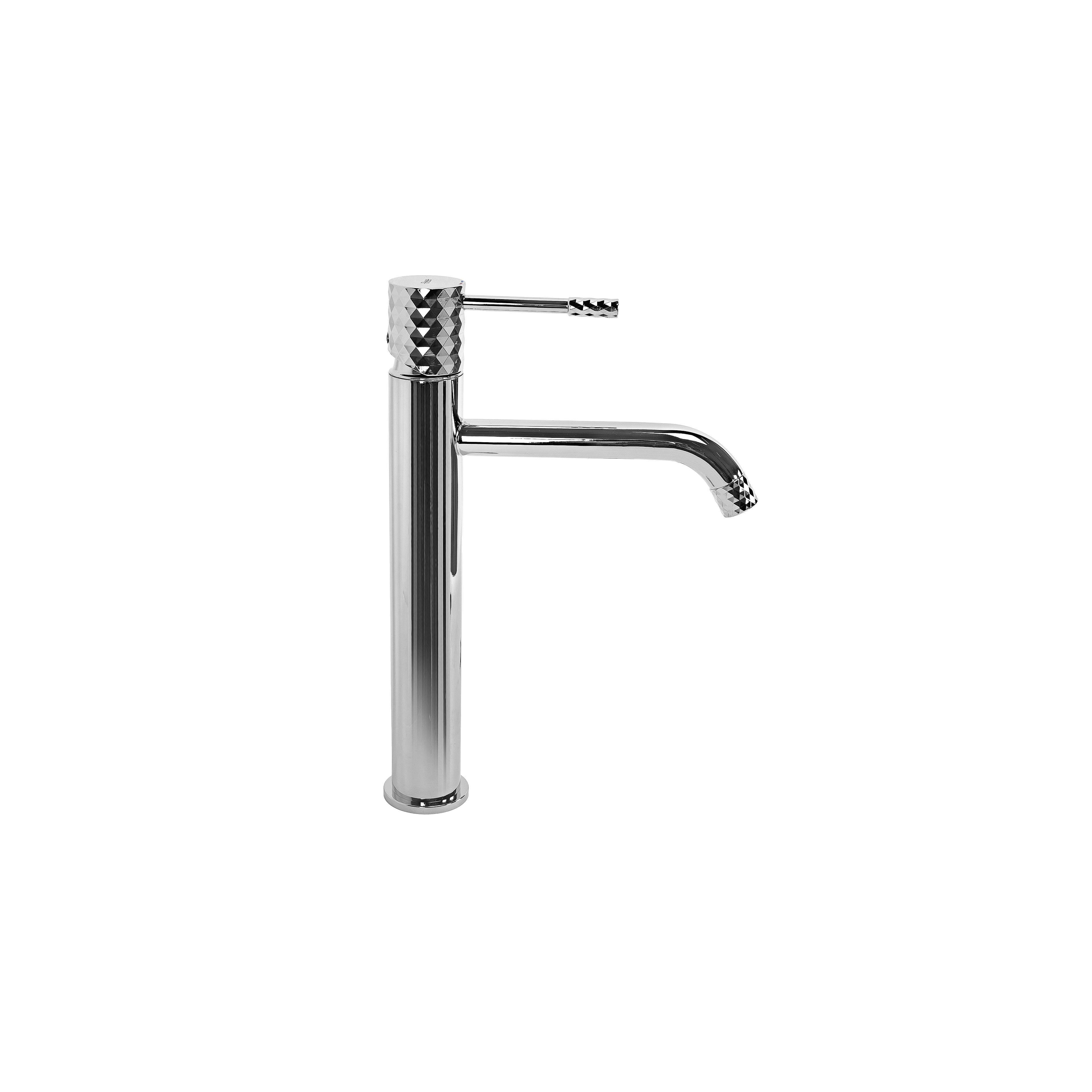Rea Lungo Diamond Chrome Augsts izlietnes maisītājs
