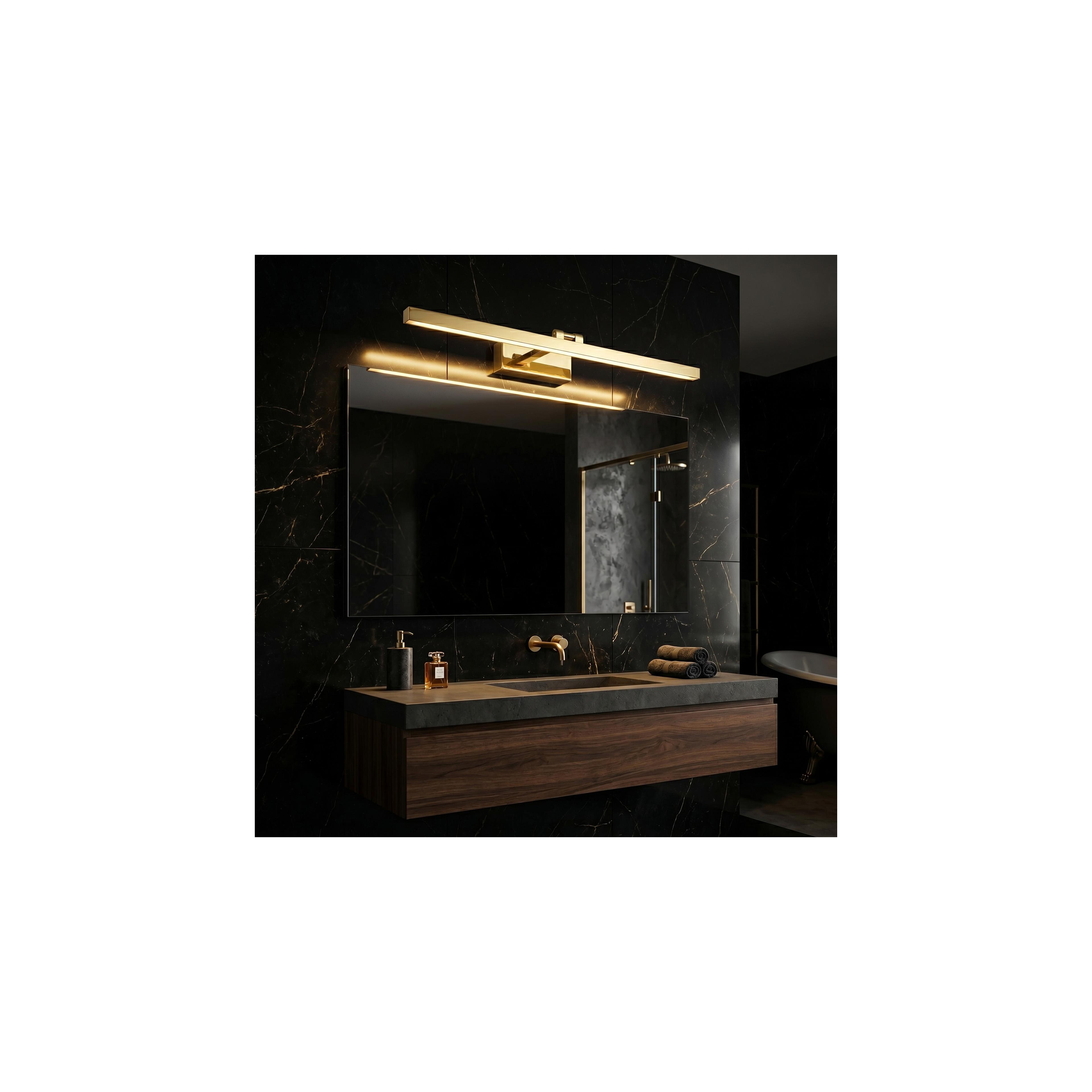 Bathroom LED wall sconce APP1862-1W 80 cm GOLD