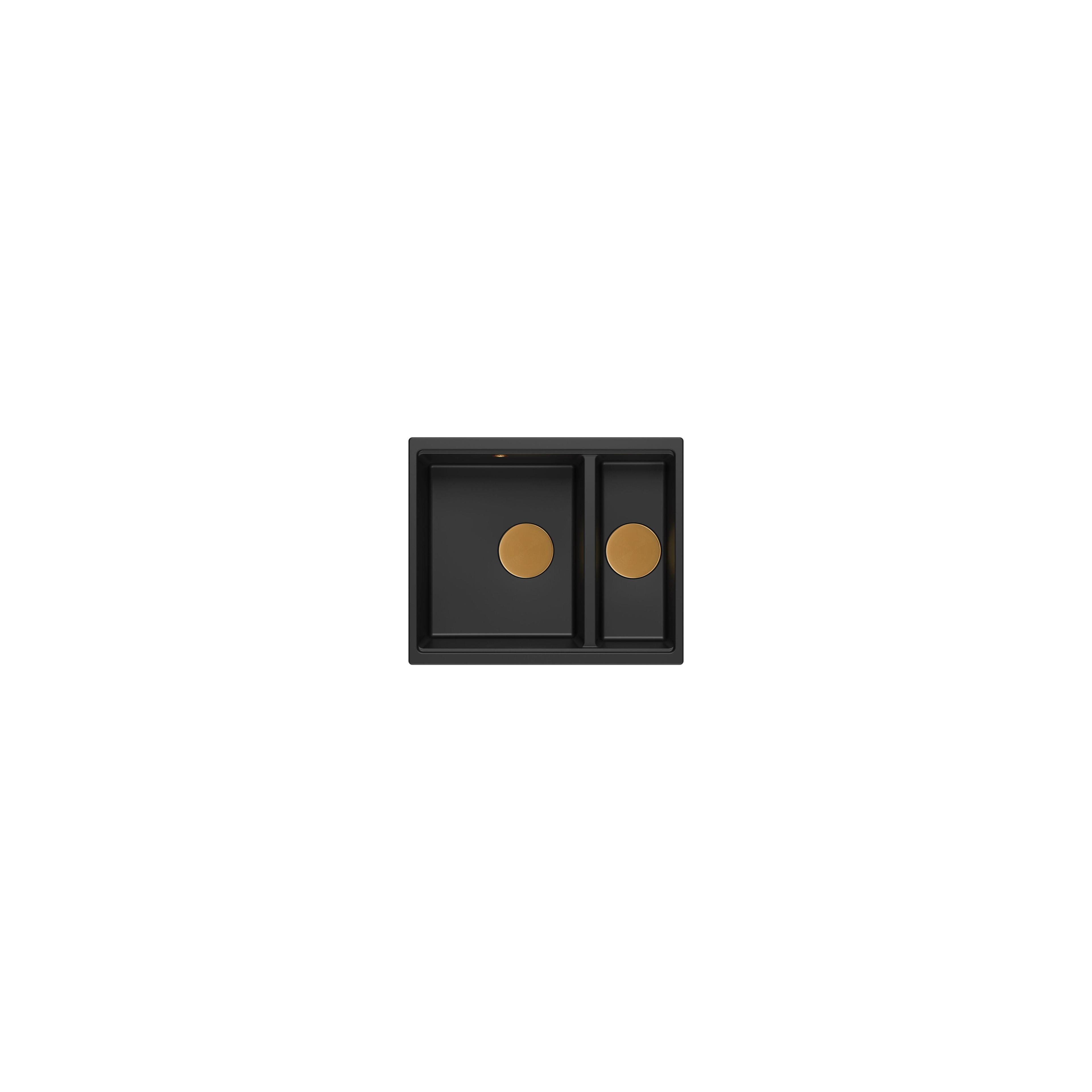 гранитна мивка Logan 150 Black
