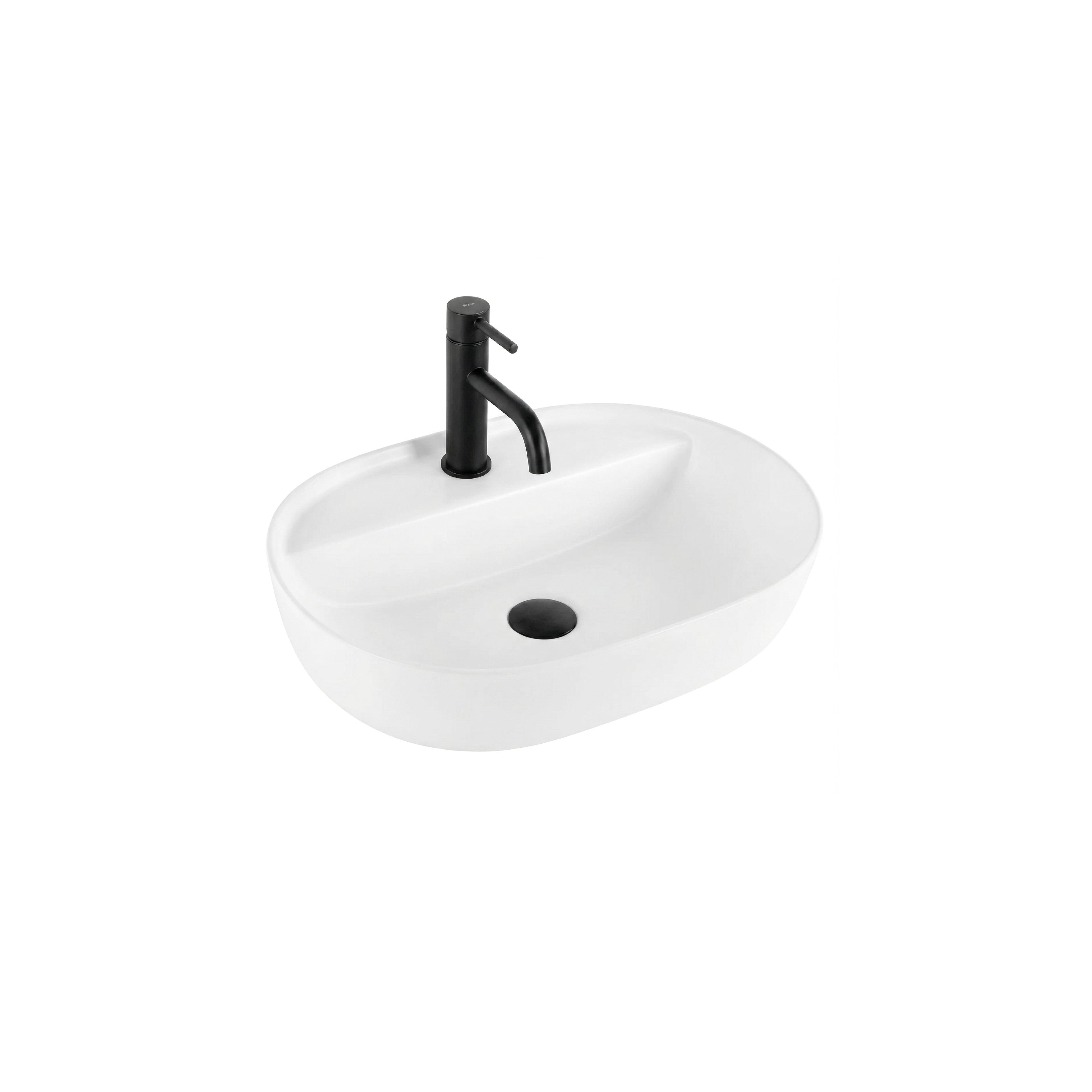 Vasque à poser REA Aura 51 White Matt