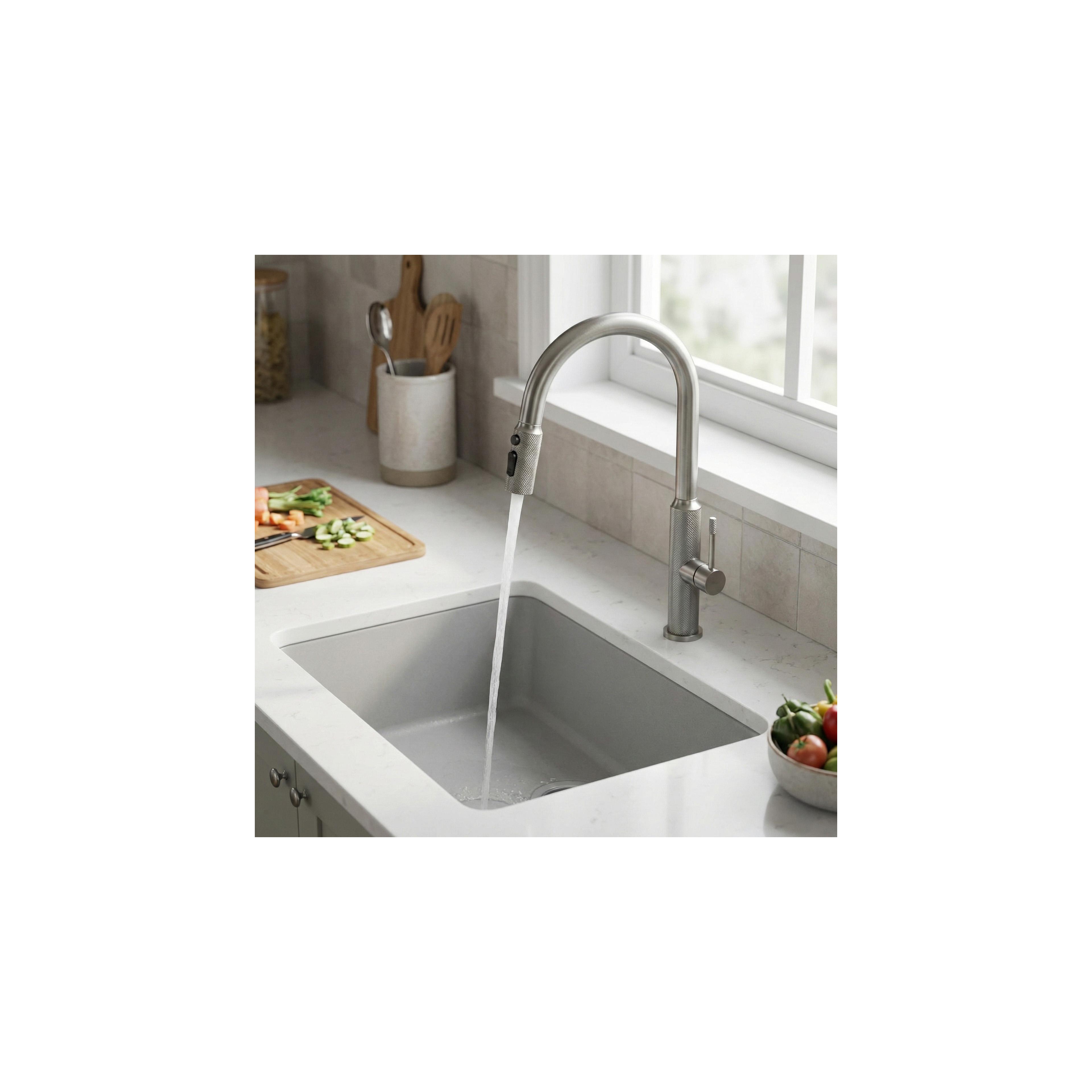 Robinet de cuisine Rea Master Brush Nickel