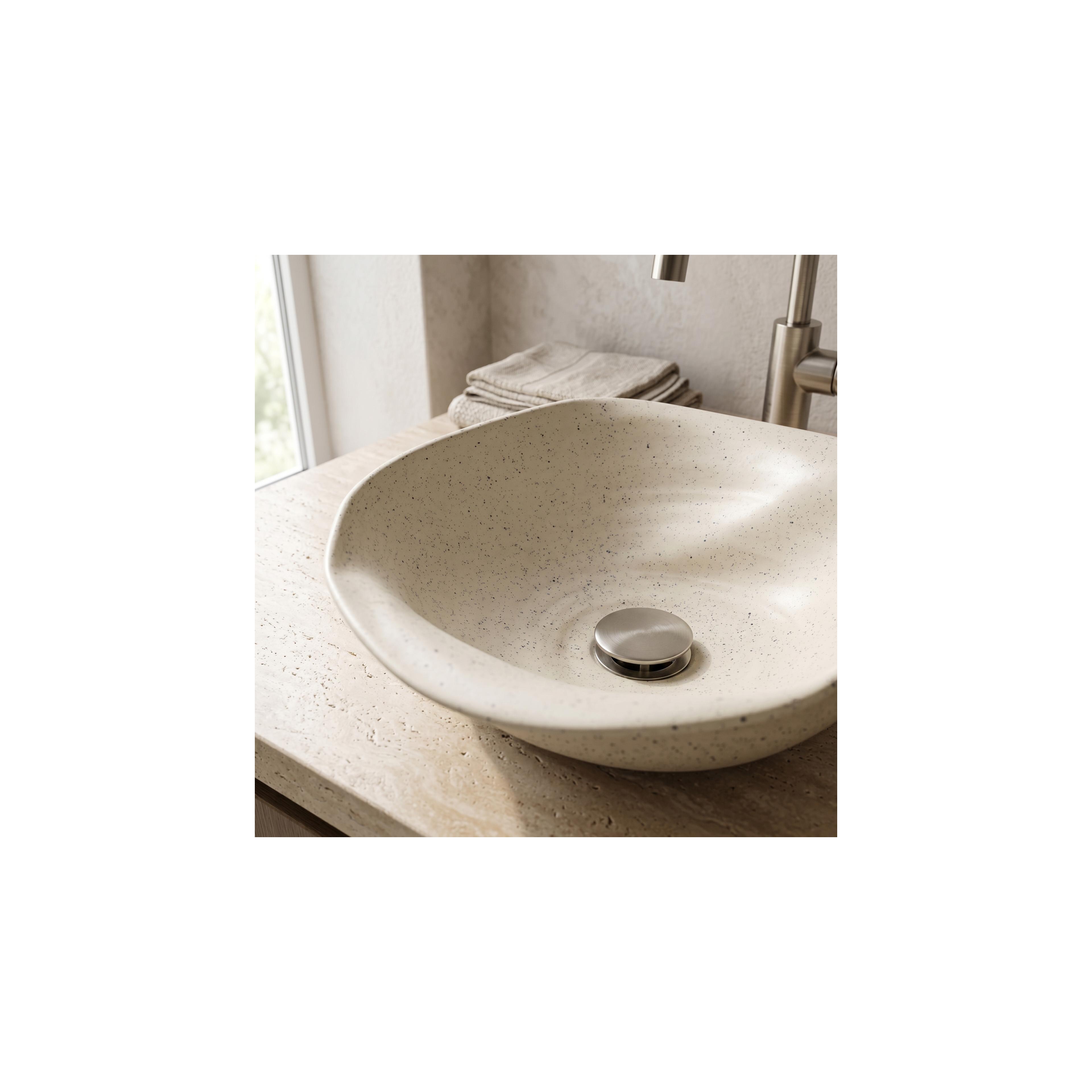 Νιπτήρας Επικαθήμενος REA HM-35B Handmade ART