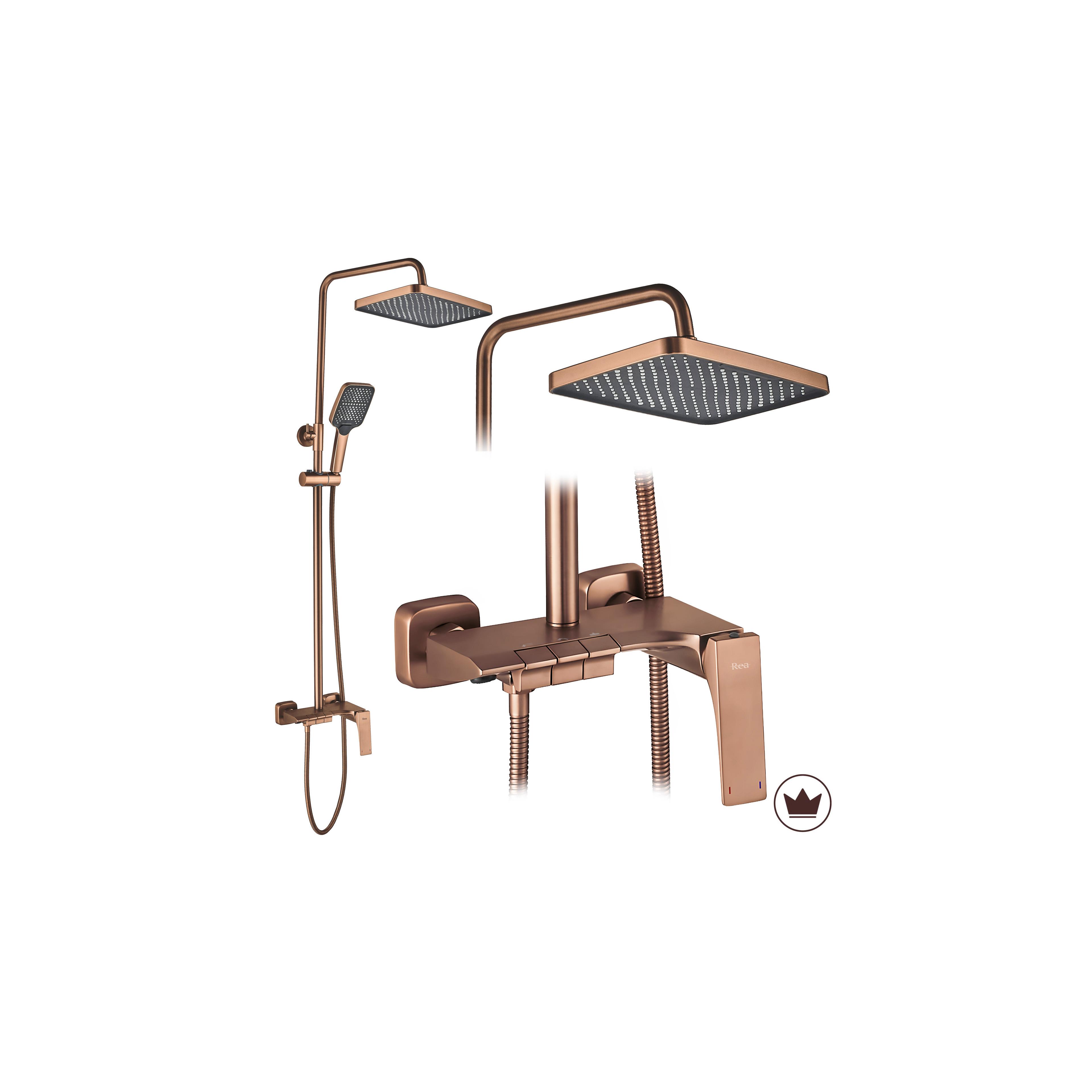 Set dus PREMIUM REA JOE Brush Copper