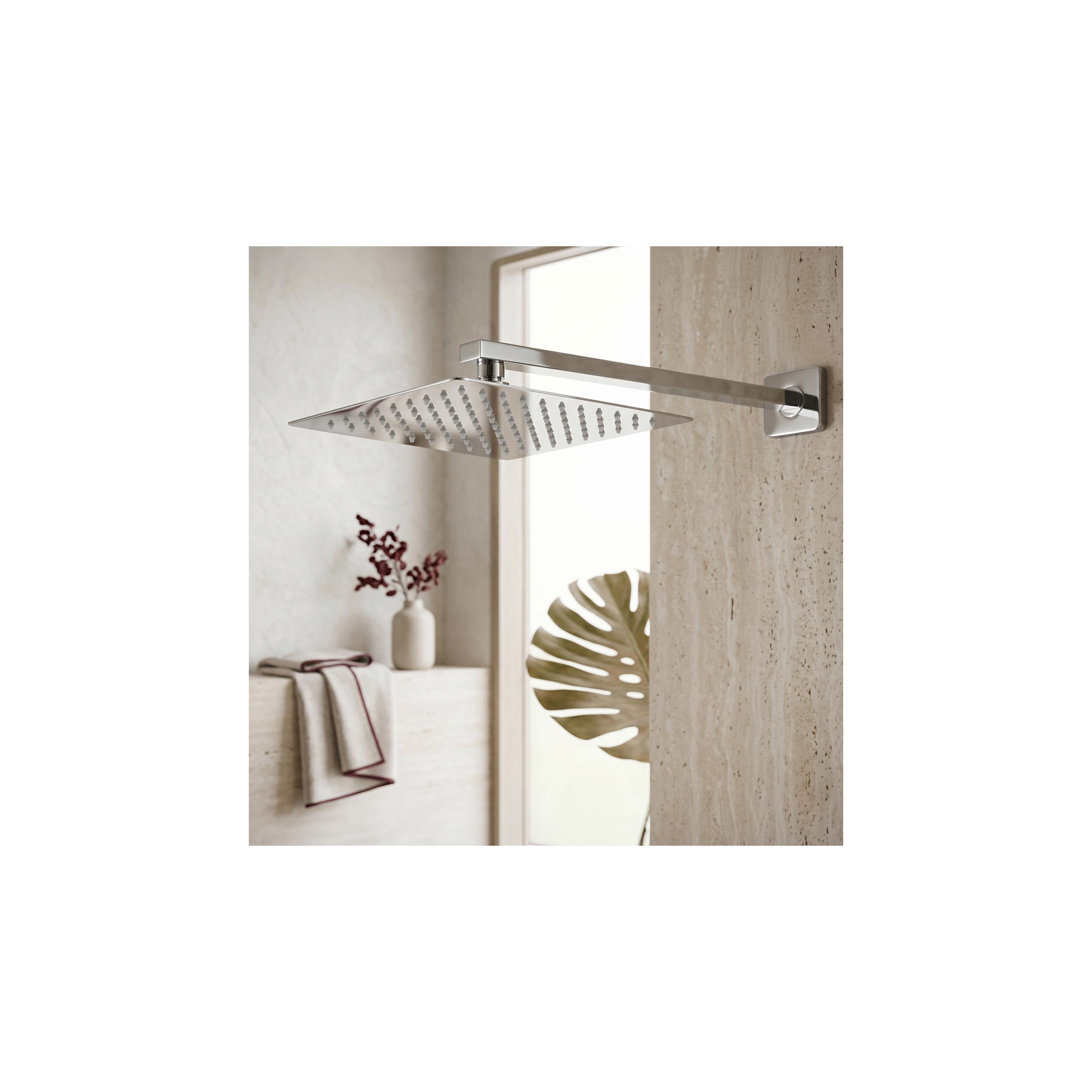 Quadratische Regendusche REA JS-P015 25cm Chrome