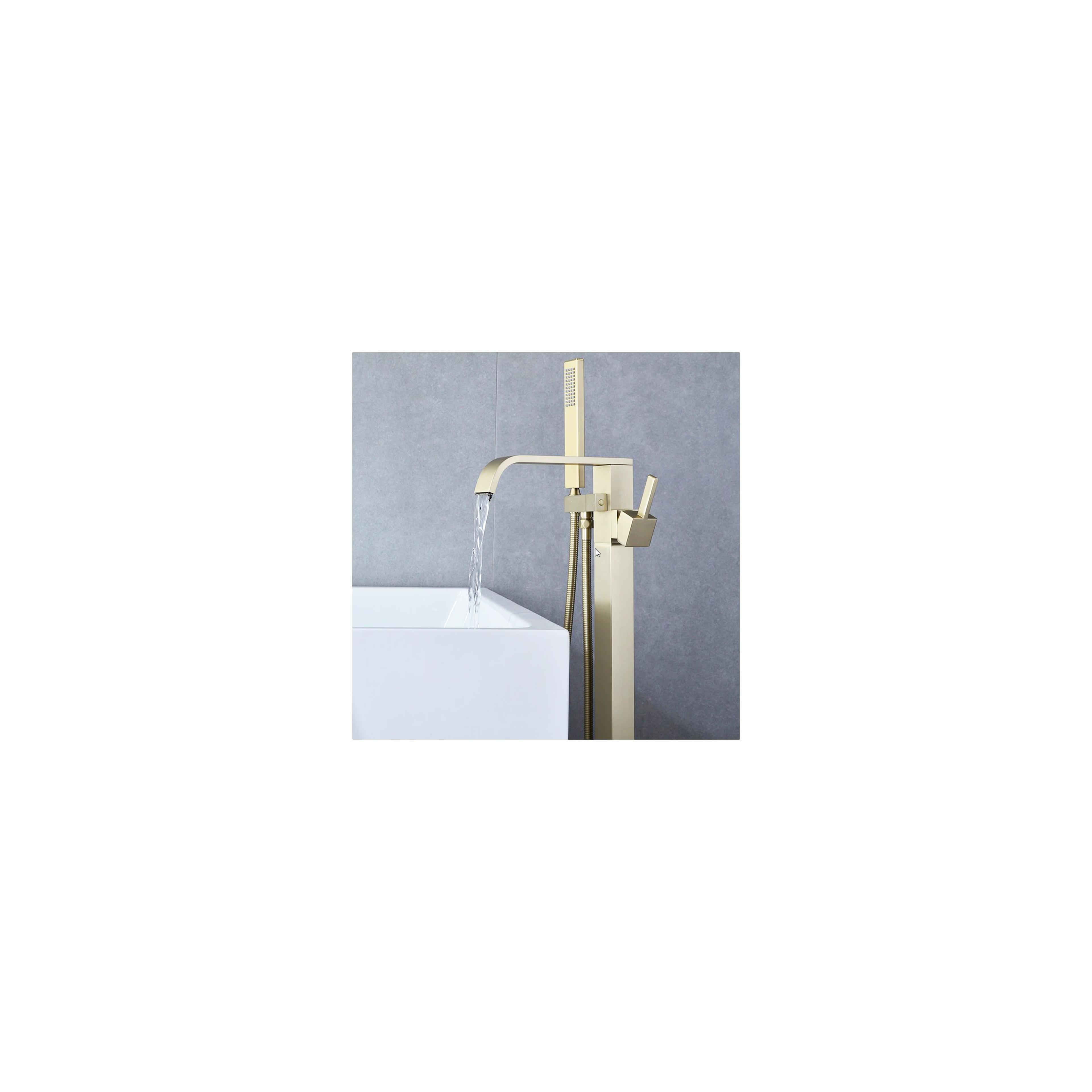 Robinet autoportant Rea Carat Gold Brush