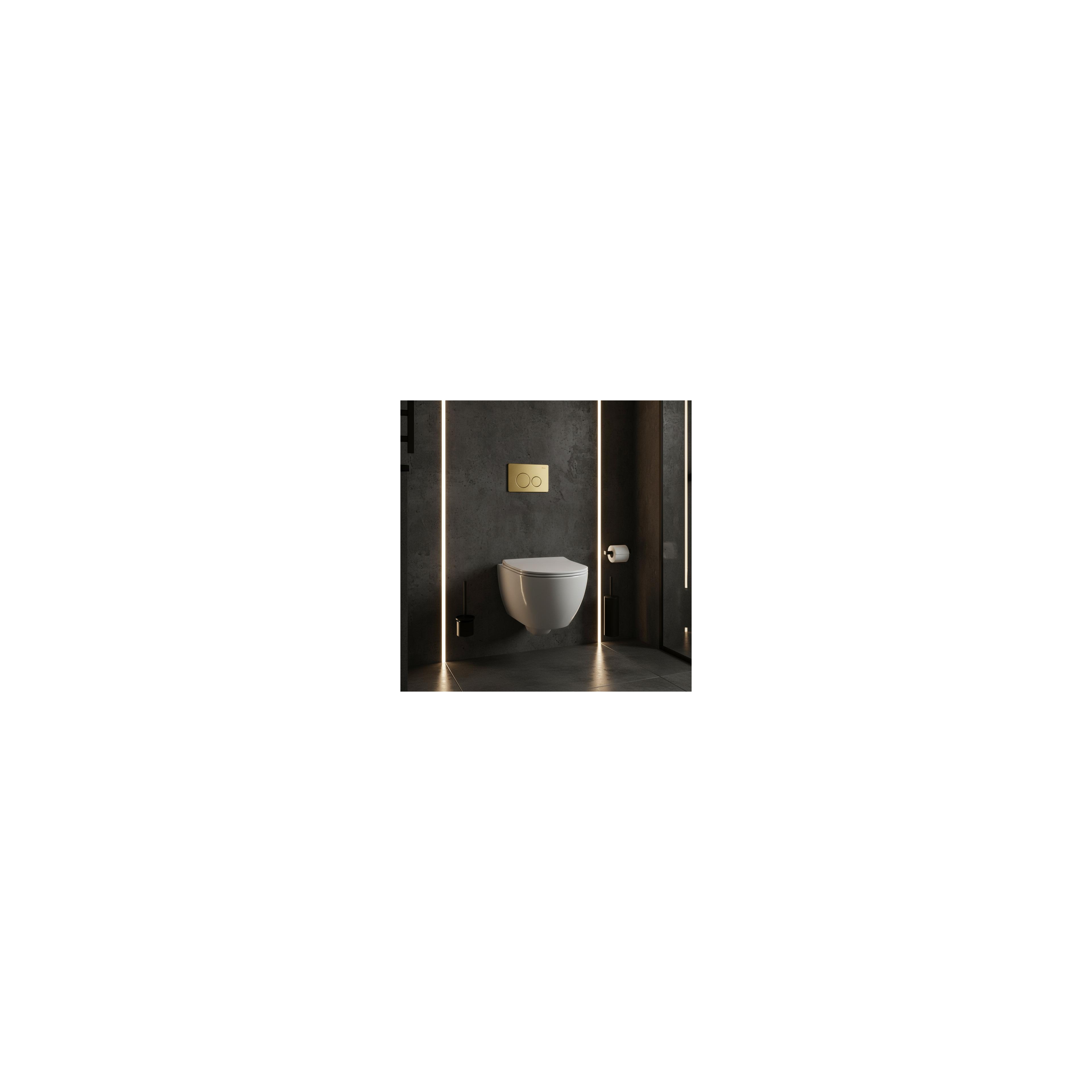 Plaque de commande WC type Rea I K011A-Q Gold Brush