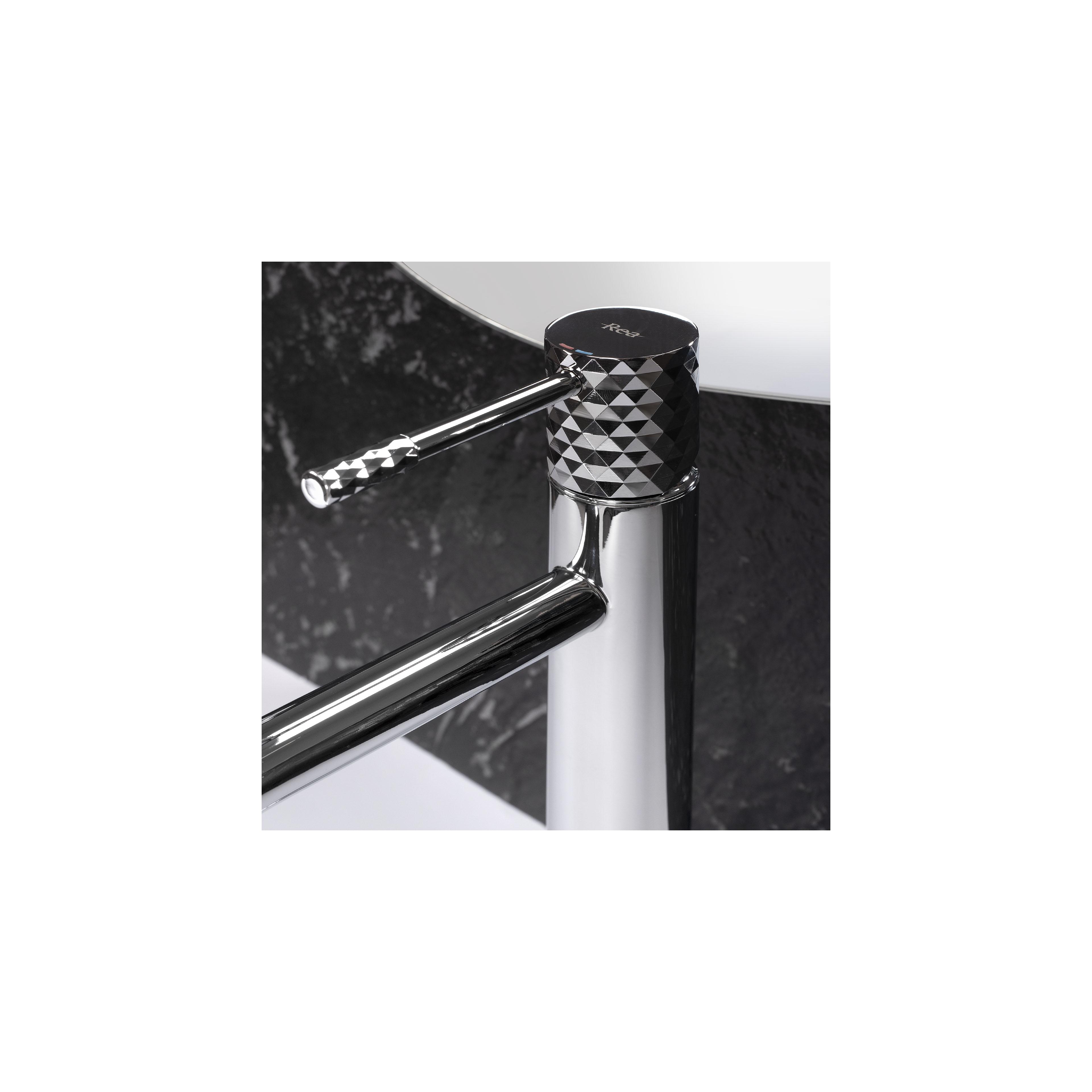 Rea Lungo Diamond Chrome Augsts izlietnes maisītājs