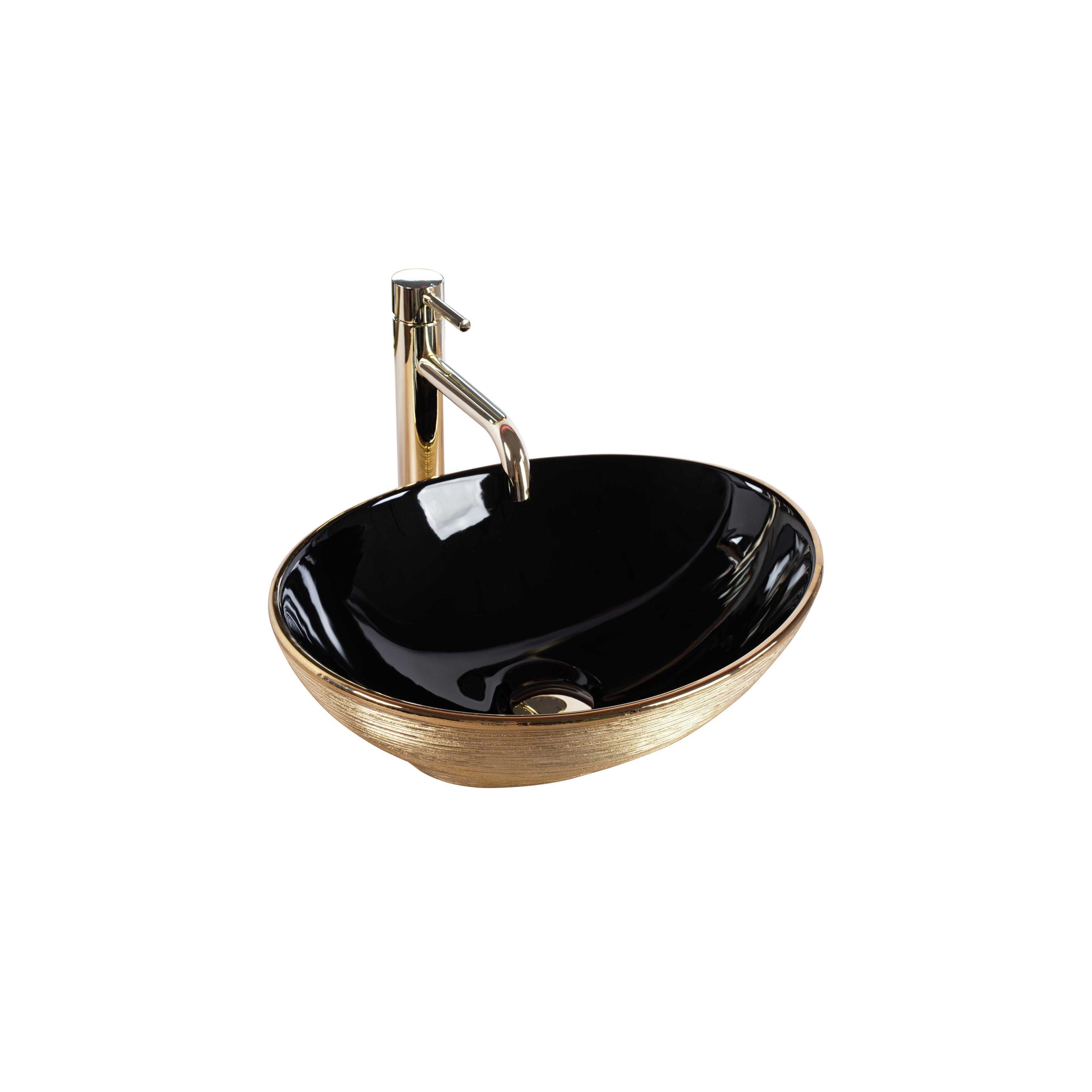 Vasque à poser Rea Sami Brush Rose Gold
