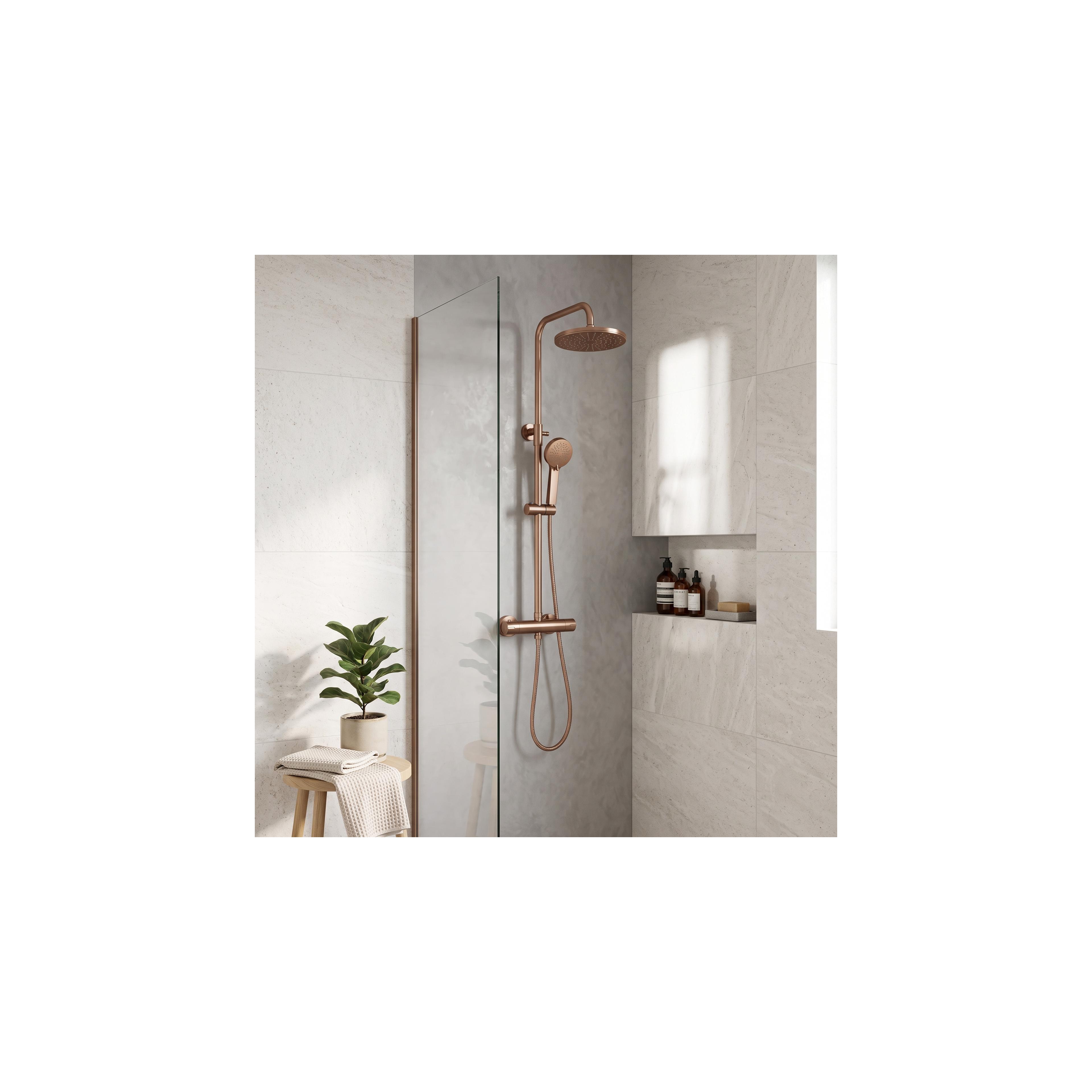 Tuš set s termostatom Rea Parot Light Brush Copper