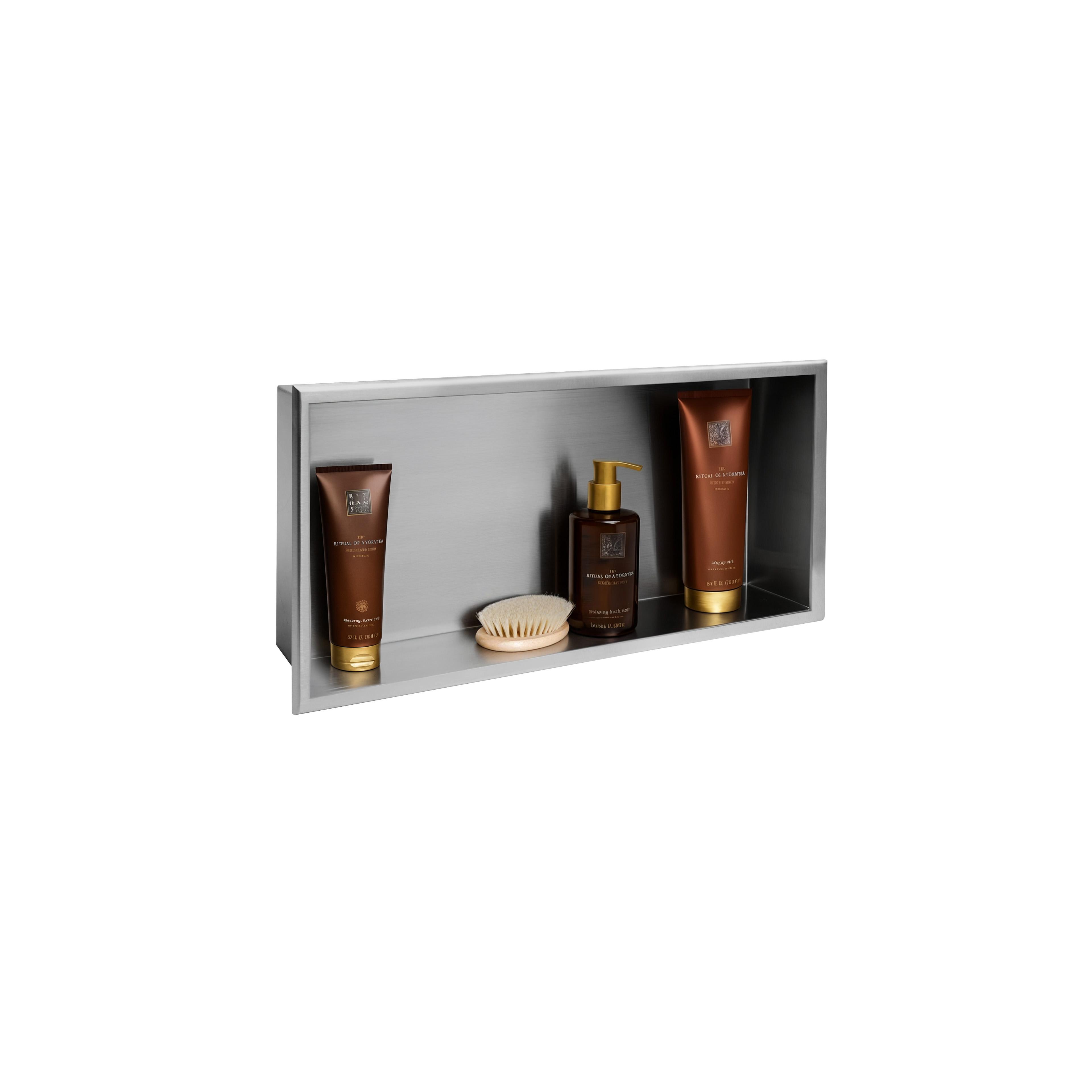 Niche de salle de bain 30x60 INOX Brush
