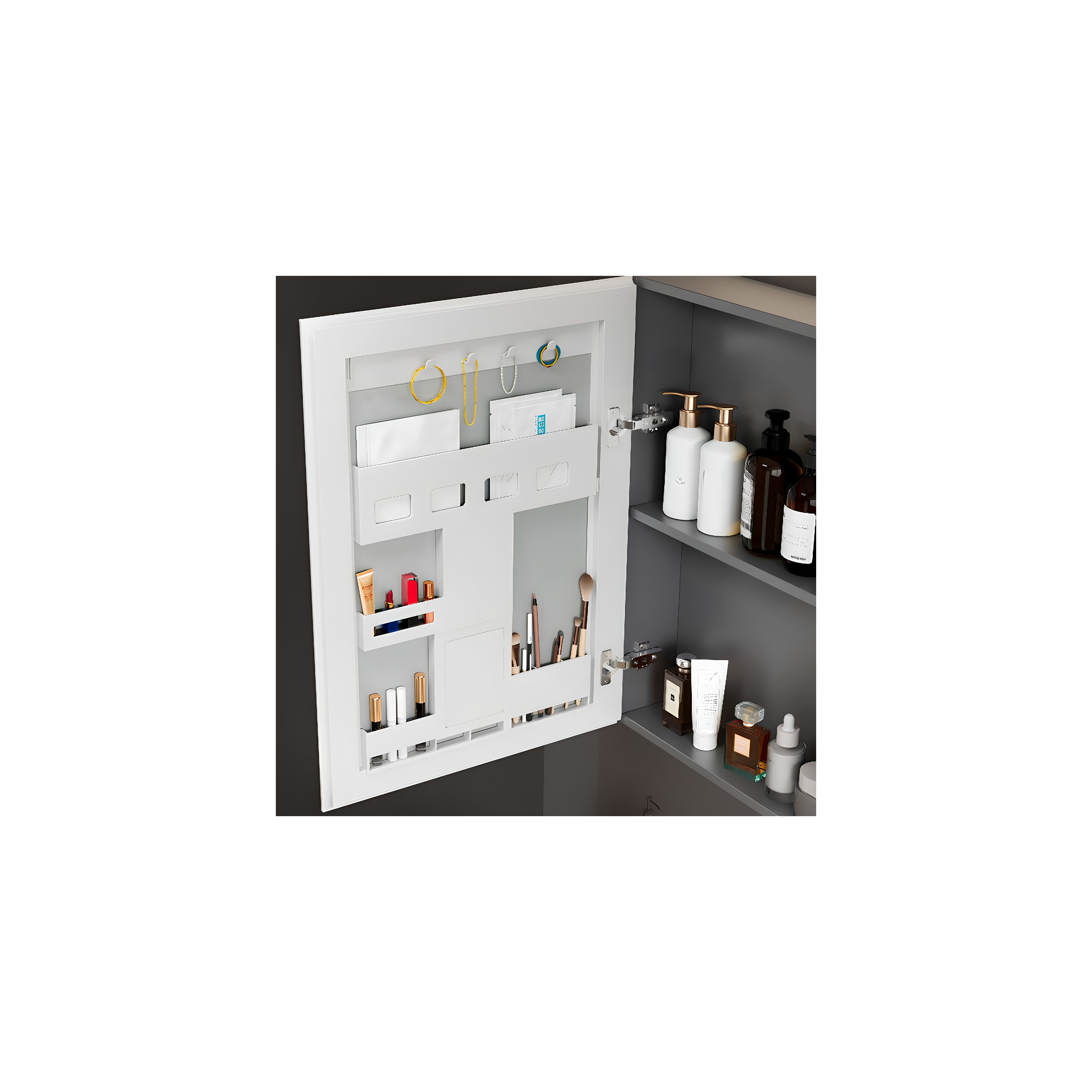 Set kupaonskog namještaja s umivaonikom Monti 60cm Grey