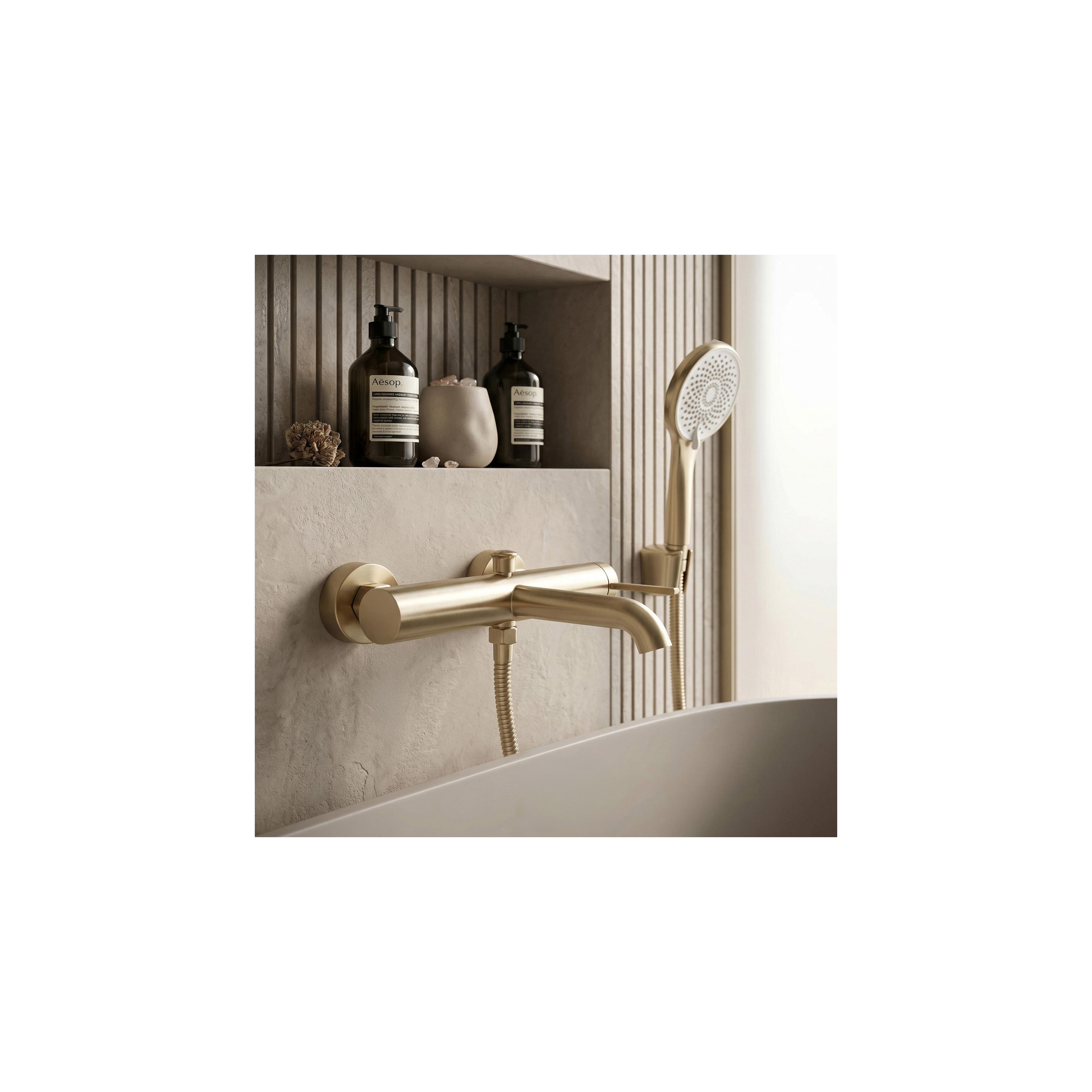 Bath faucet REA Rivo Brush Gold