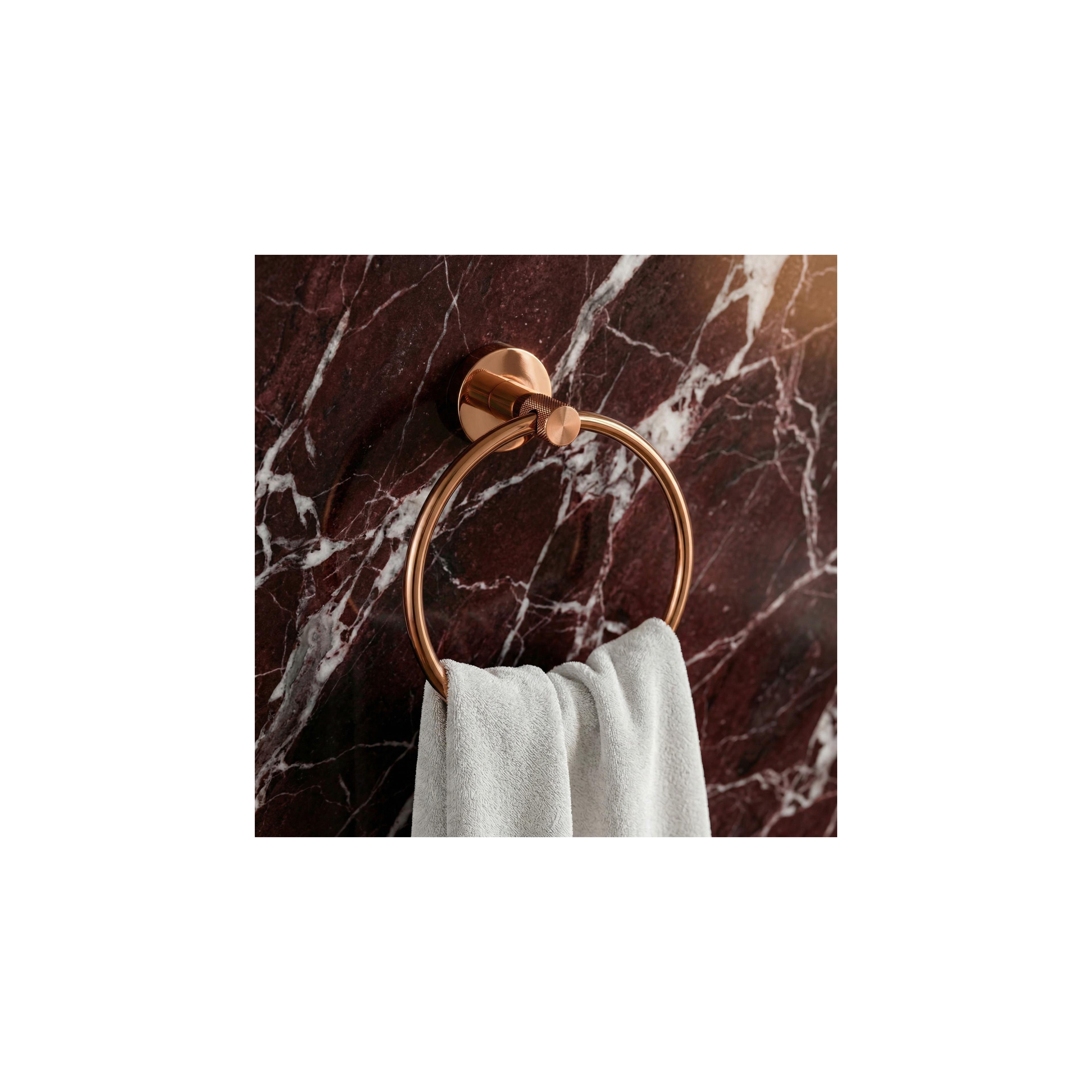 Bathroom hanger Ring 6610 Modern Copper