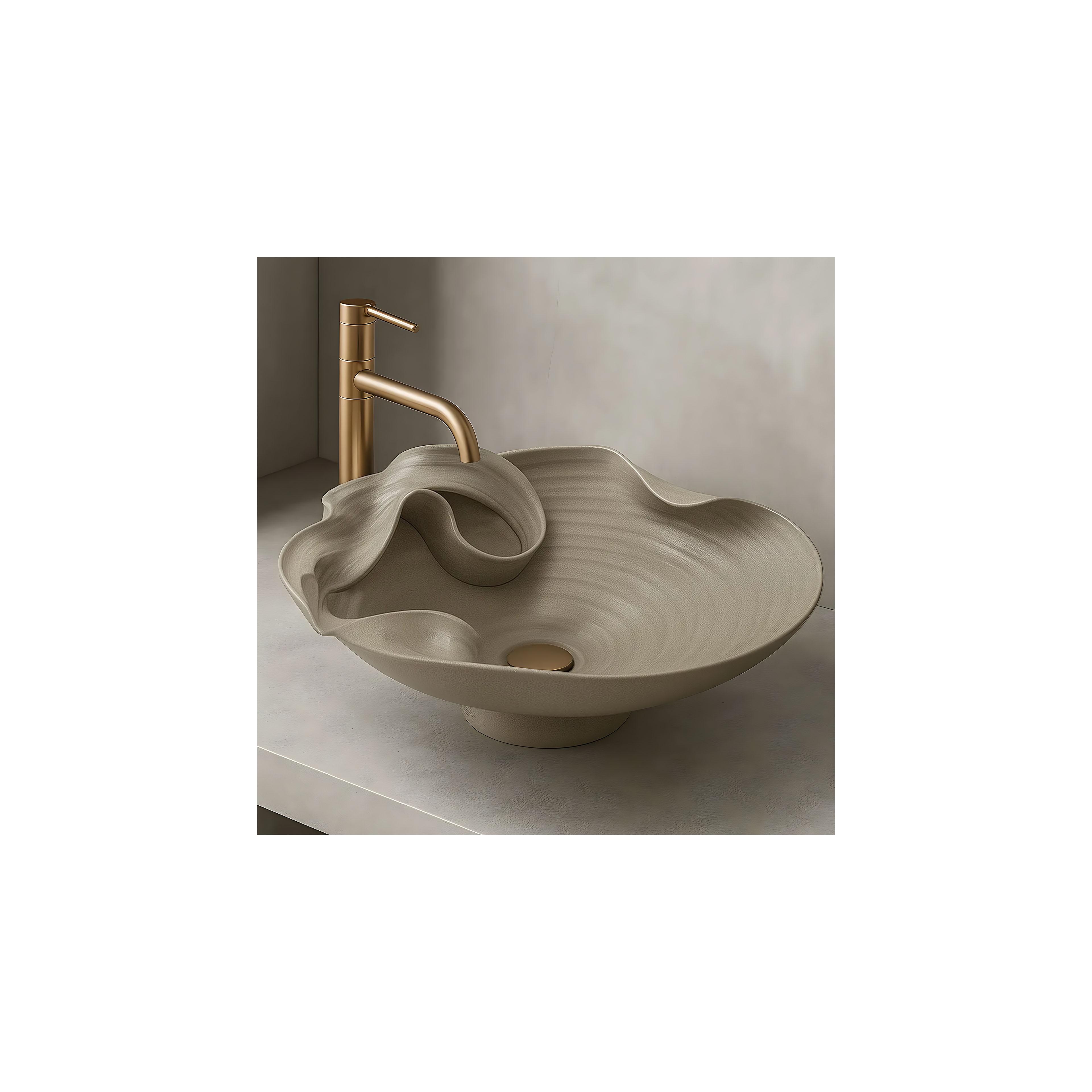 Jalustallinen pesuallas REA HM-12 Handmade ART