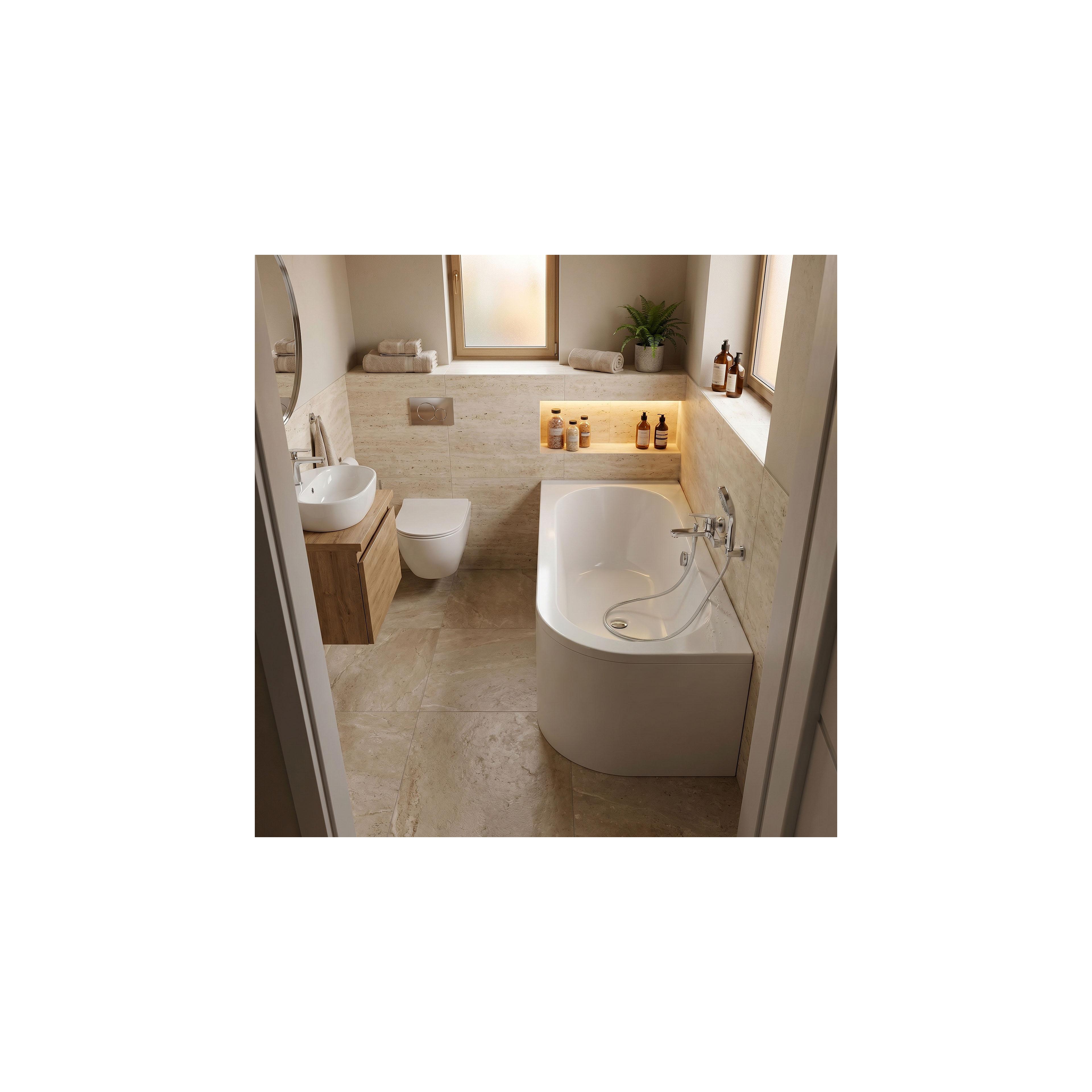 Bathtub Rea Orion Left 150cm