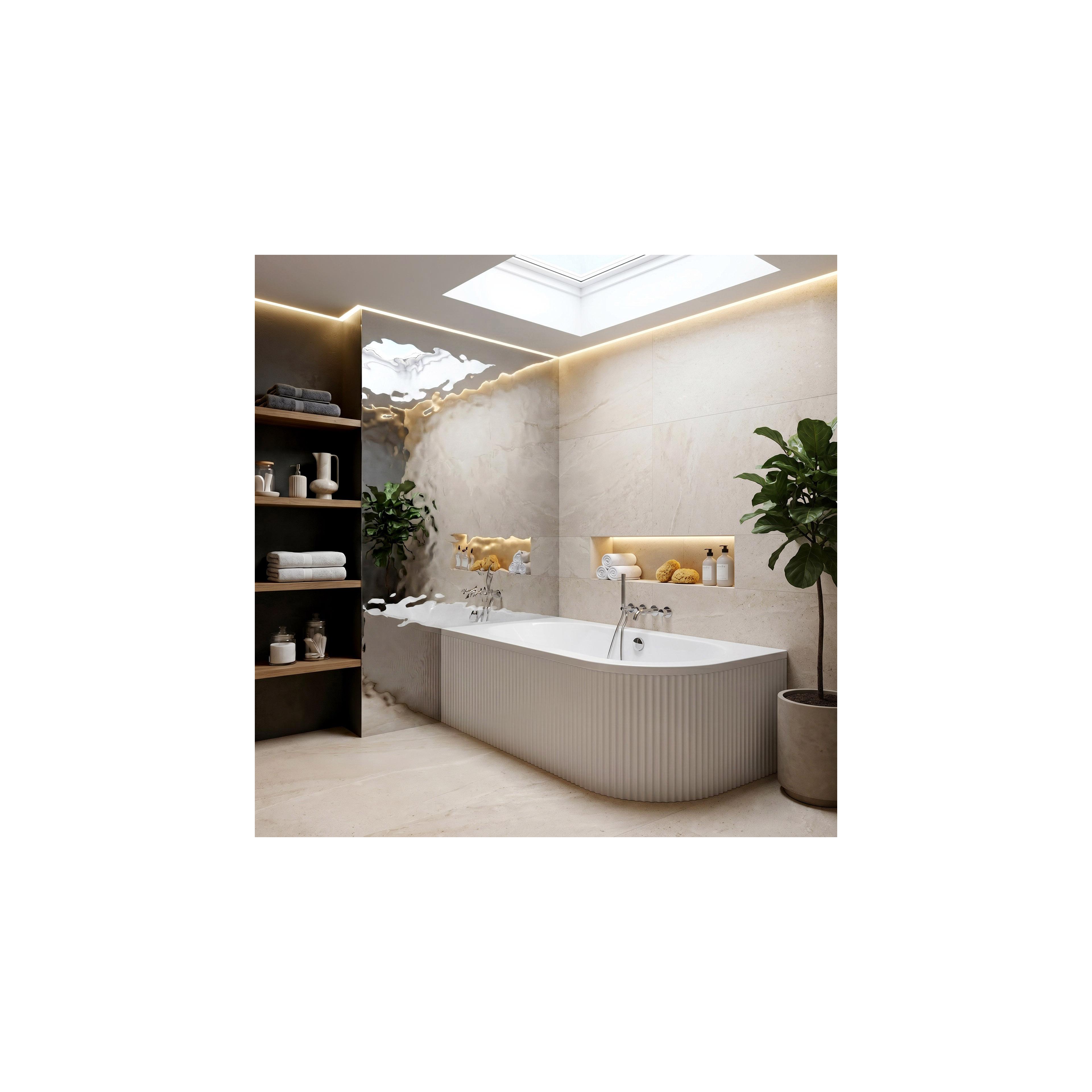 Bathtub Rea Orion Stripe Left 170cm