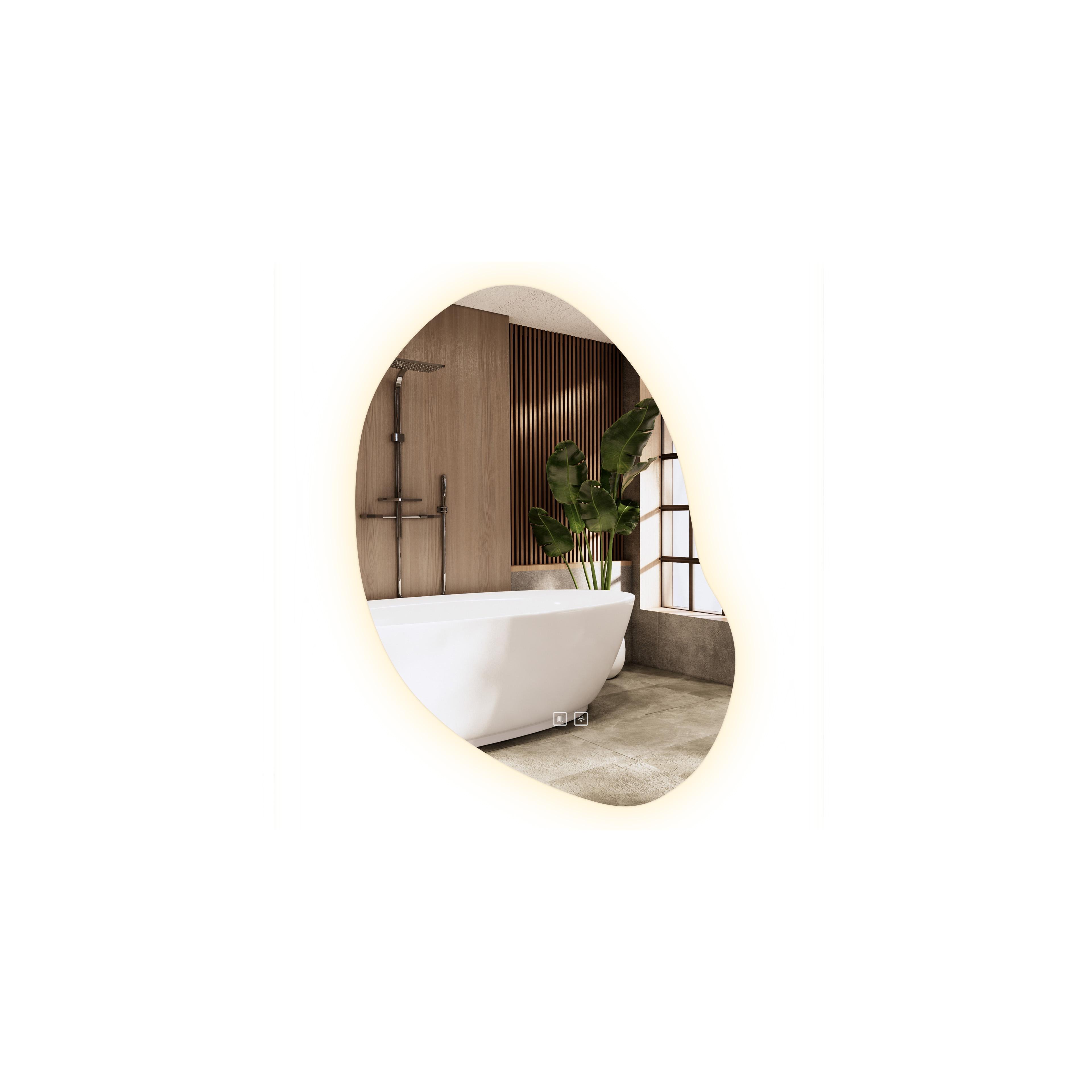 Miroir LED 80x60cm CLOUD C